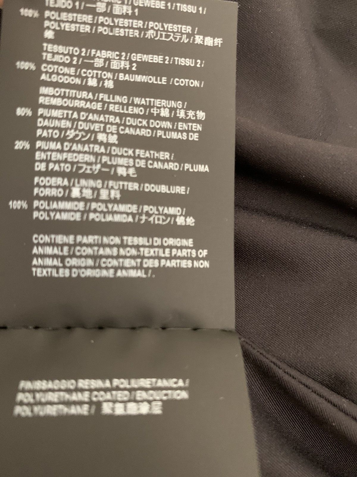 Balenciaga Balenciaga Men's Denim Patch Down Jacket Size US S / EU 44-46 / 1 - 13 Thumbnail