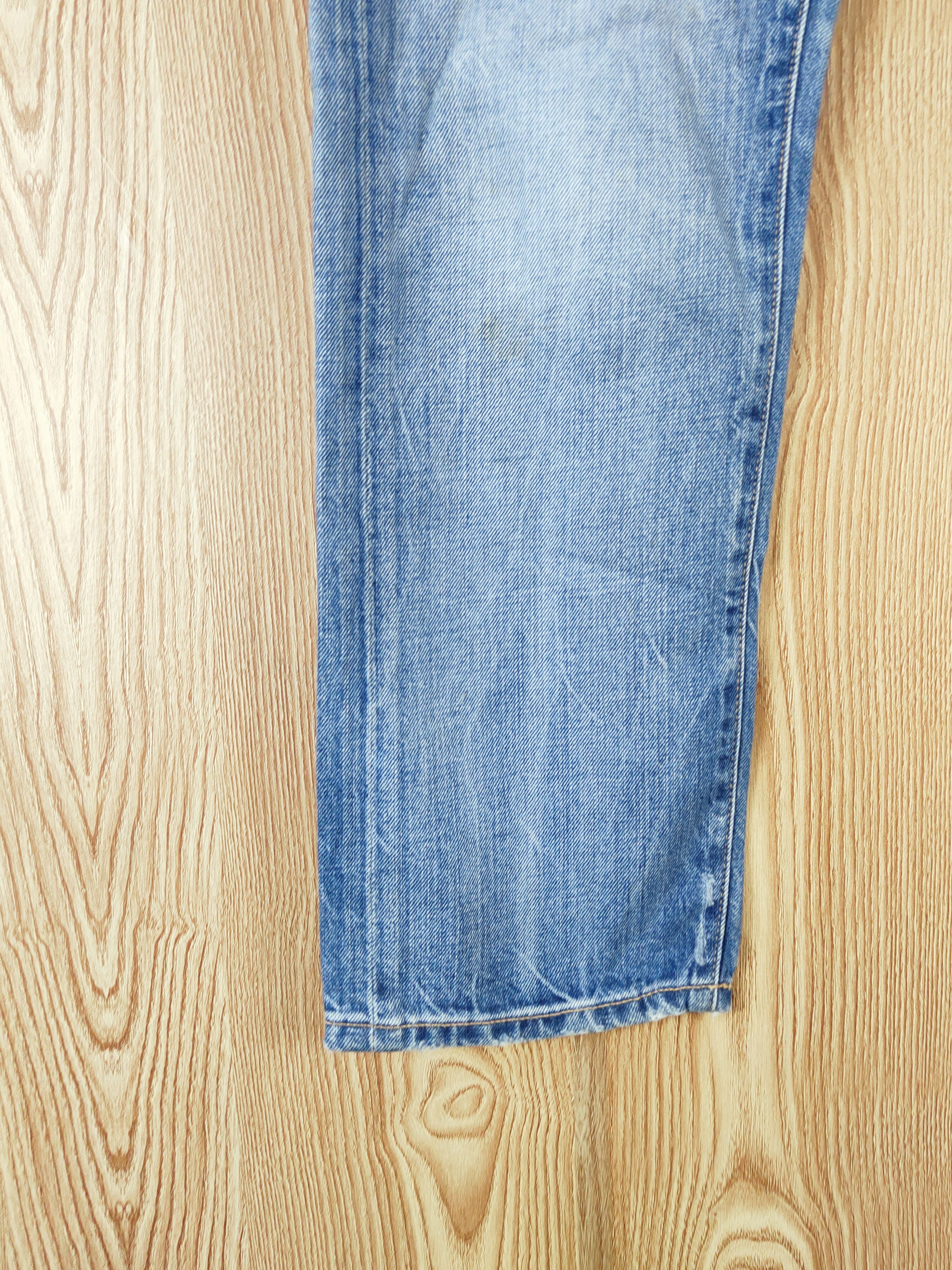 Japanese Brand Uniqlo japan vintage Blue Distressed Ripped Jeans #W532 Size US 30 / EU 46 - 4 Thumbnail