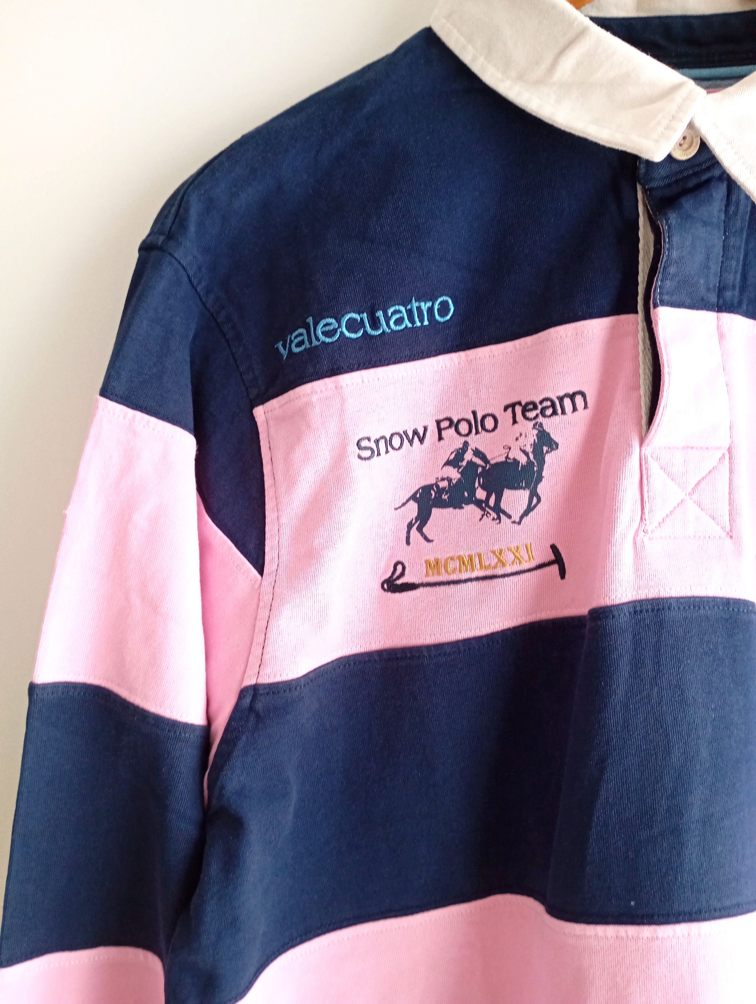 Japanese Brand × Vintage Vintage Polo Ralph Lauren Style Polo Rugby Tshirt L Size US XL / EU 56 / 4 - 3 Thumbnail