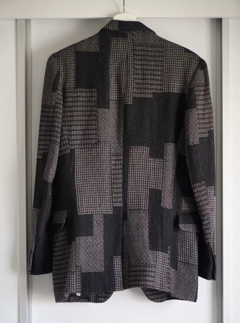 Yohji Yamamoto Yohji Yamamoto 10AW Patchwork Blazer Size 38R - 2 Thumbnail