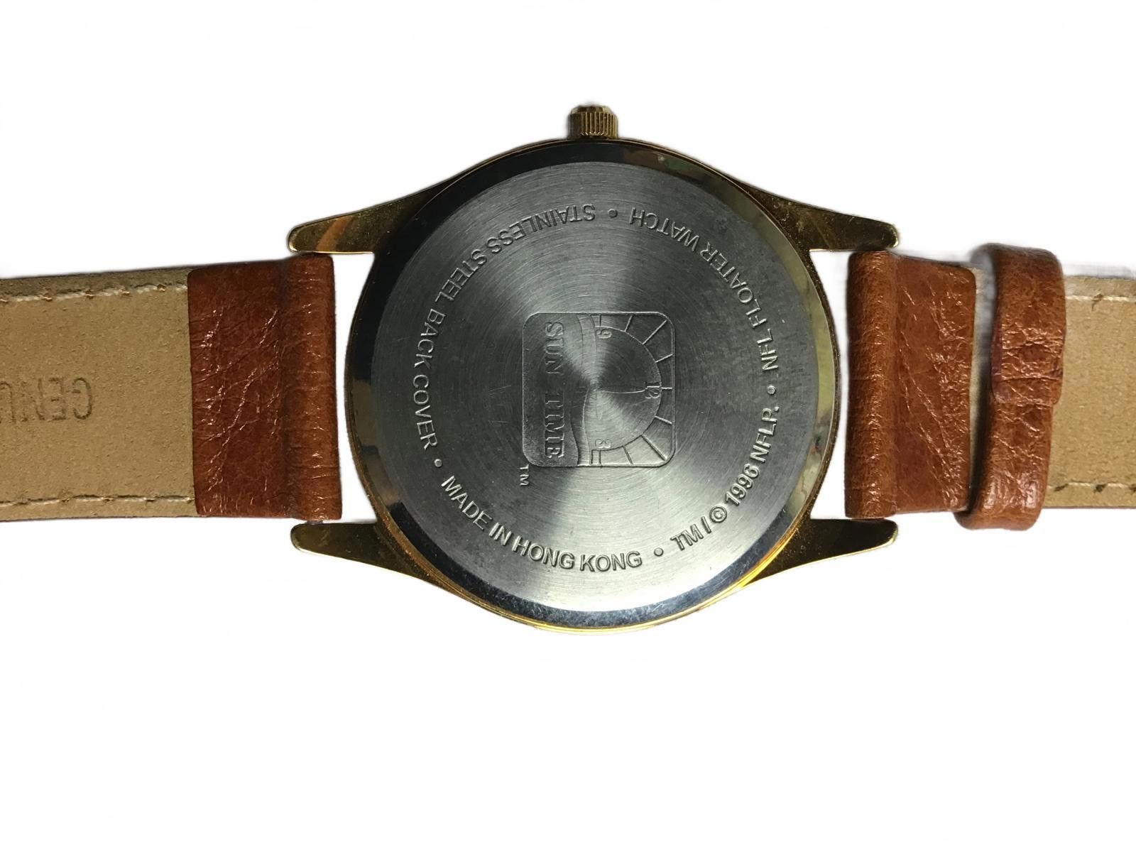 Other Kansas City Chiefs Vintage Quartz Watch with Brown Leather Size ONE SIZE - 5 Thumbnail