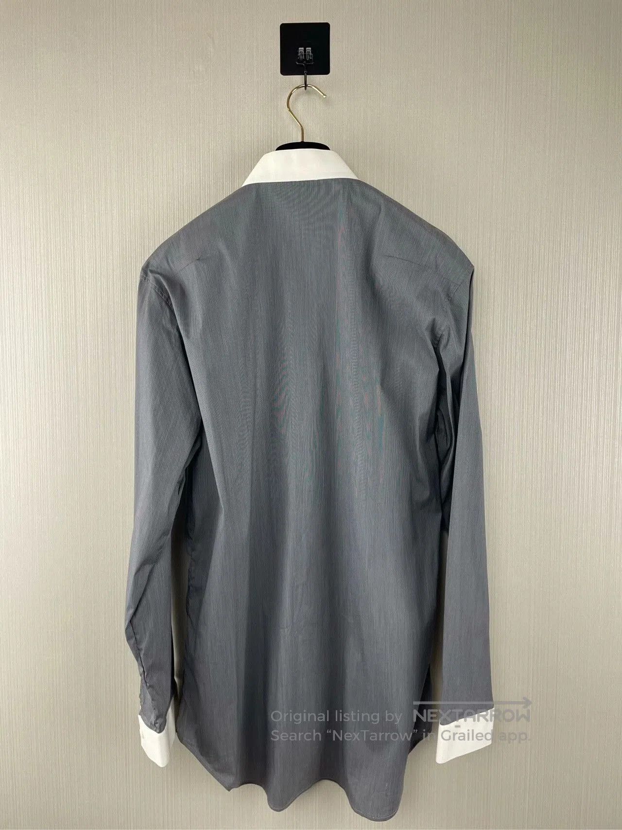 Dior Dior Leather Tag Shirt Size 40. Size US M / EU 48-50 / 2 - 2 Thumbnail