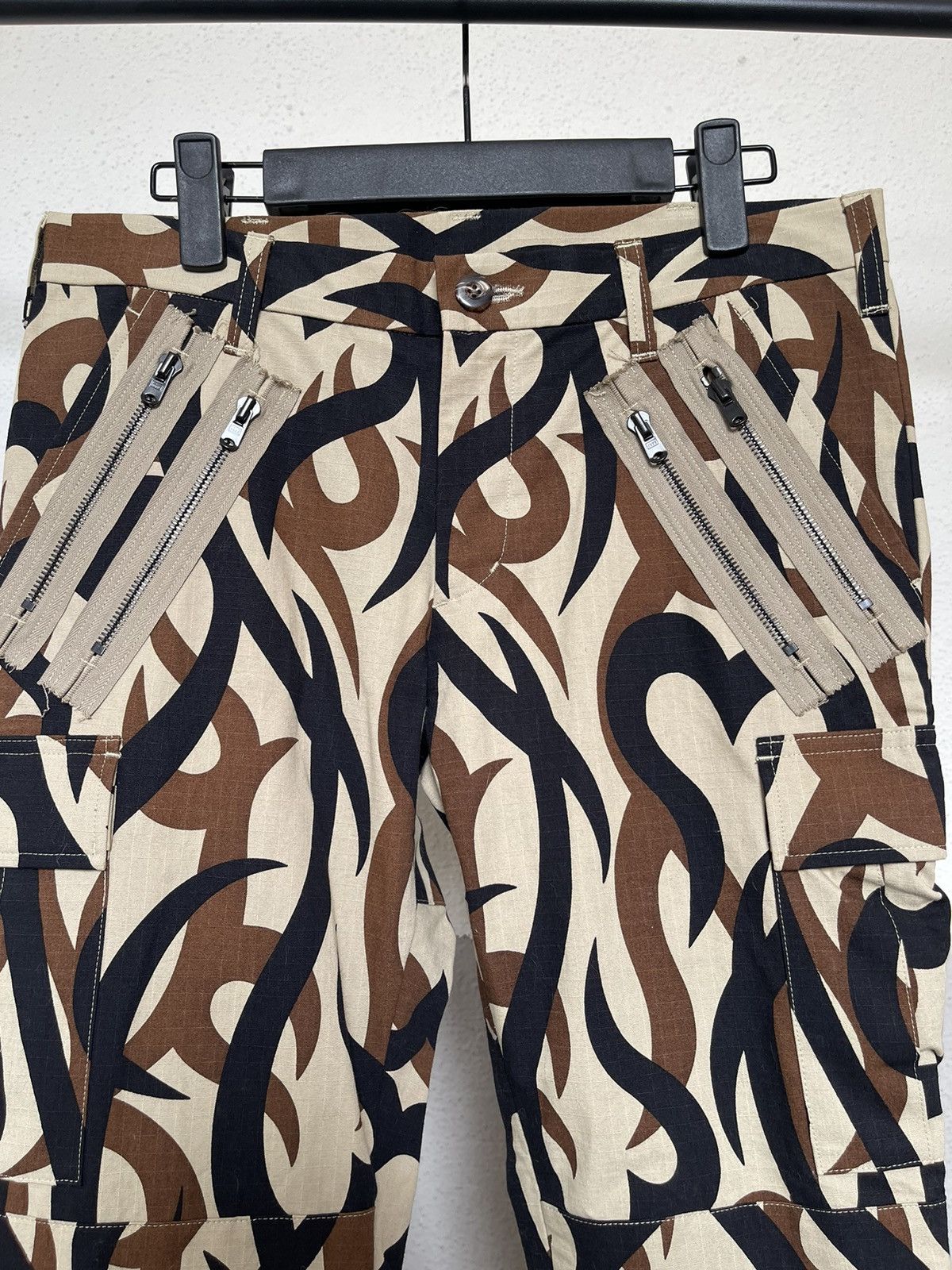 Japanese Brand × Number (N)ine AW04 Number Nine Tribal Heart Camo Bondage Pant AW04/05 Size US 31 - 3 Thumbnail