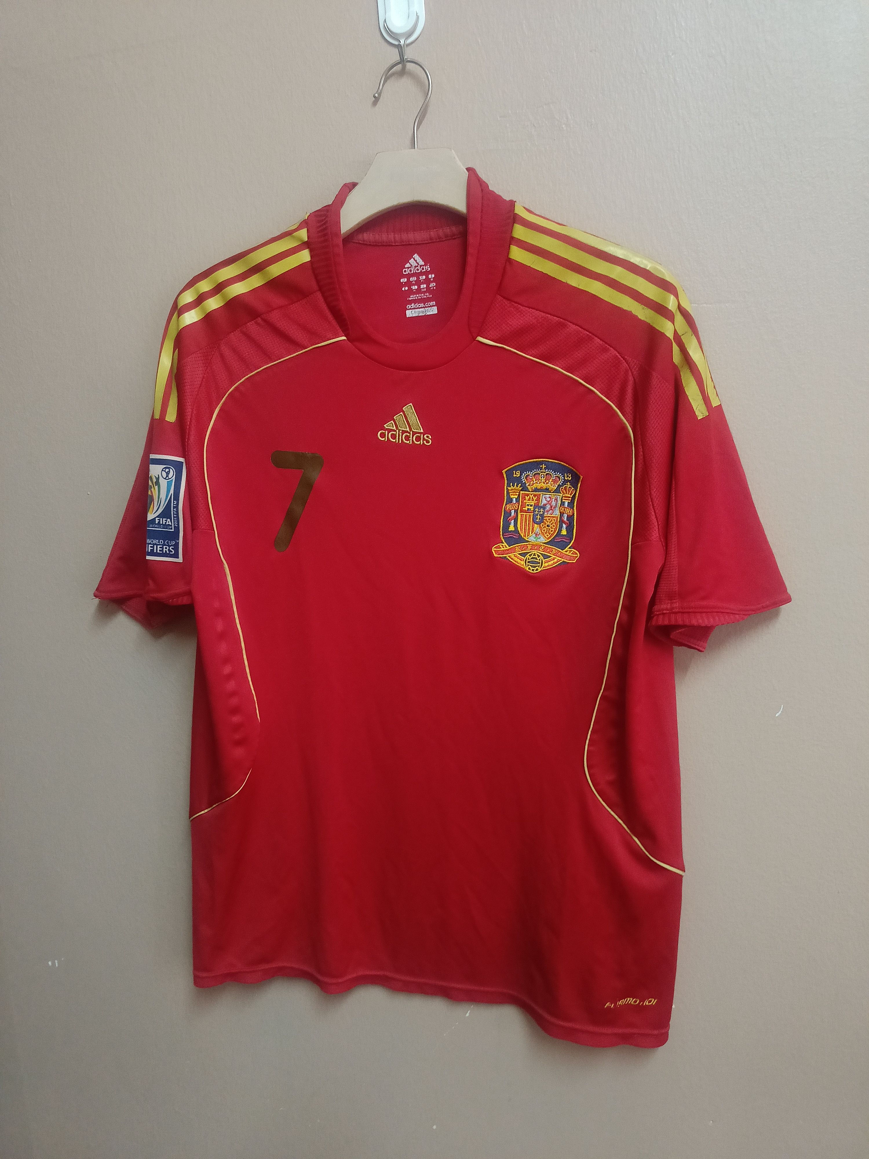 ICON Motorsports Steal 🔥 David Villa 2010 WC Qualifier Jersey Size US M / EU 48-50 / 2 - 2 Thumbnail