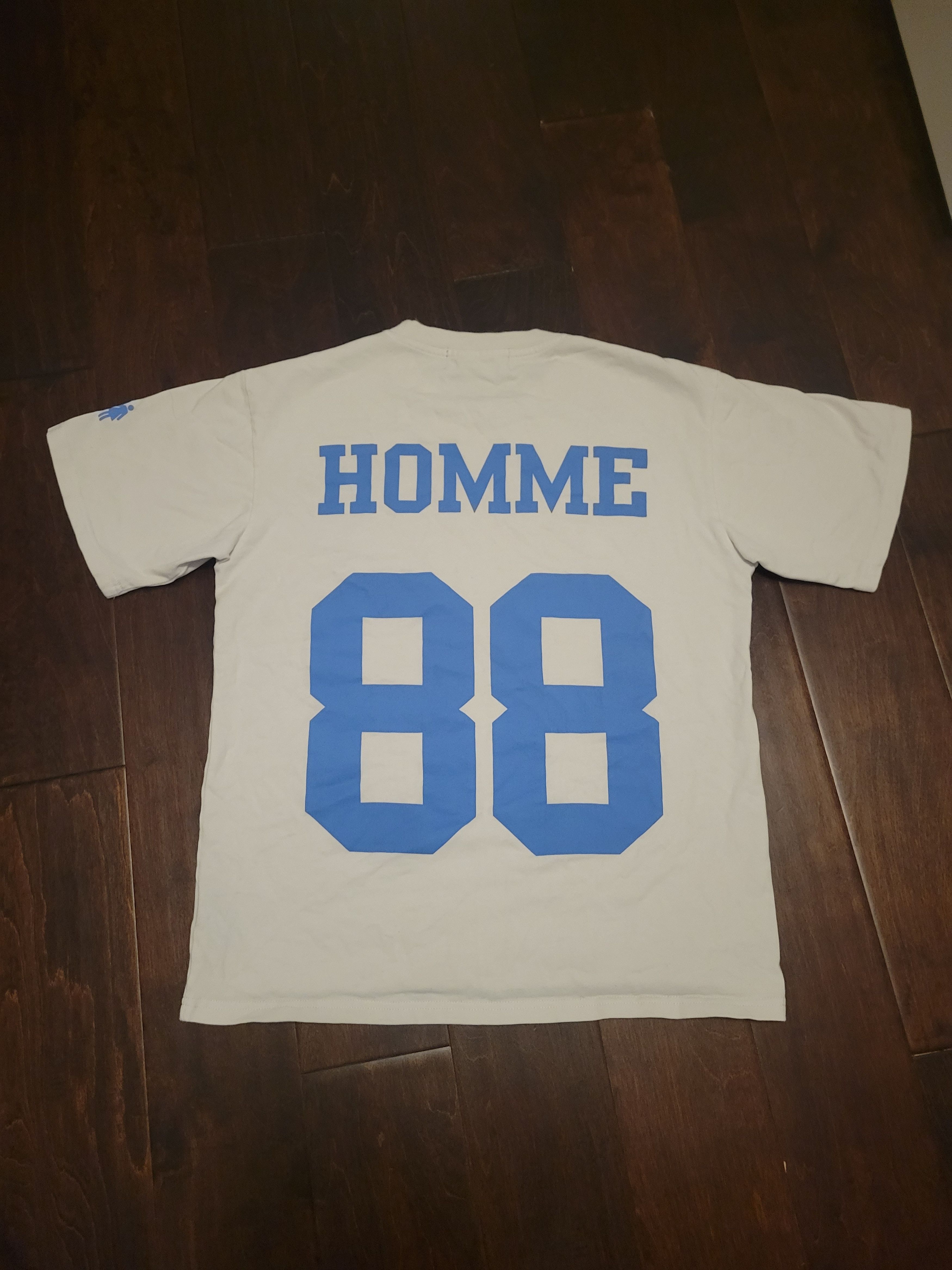 Homme + Femme La Homme + Femme LA White Blue Cherub Angel Tee Size US S / EU 44-46 / 1 - 2 Thumbnail