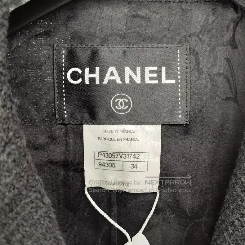 Chanel Chanel Embroidered badge jacket Size XXS / US 00 / IT 34 - 3 Thumbnail
