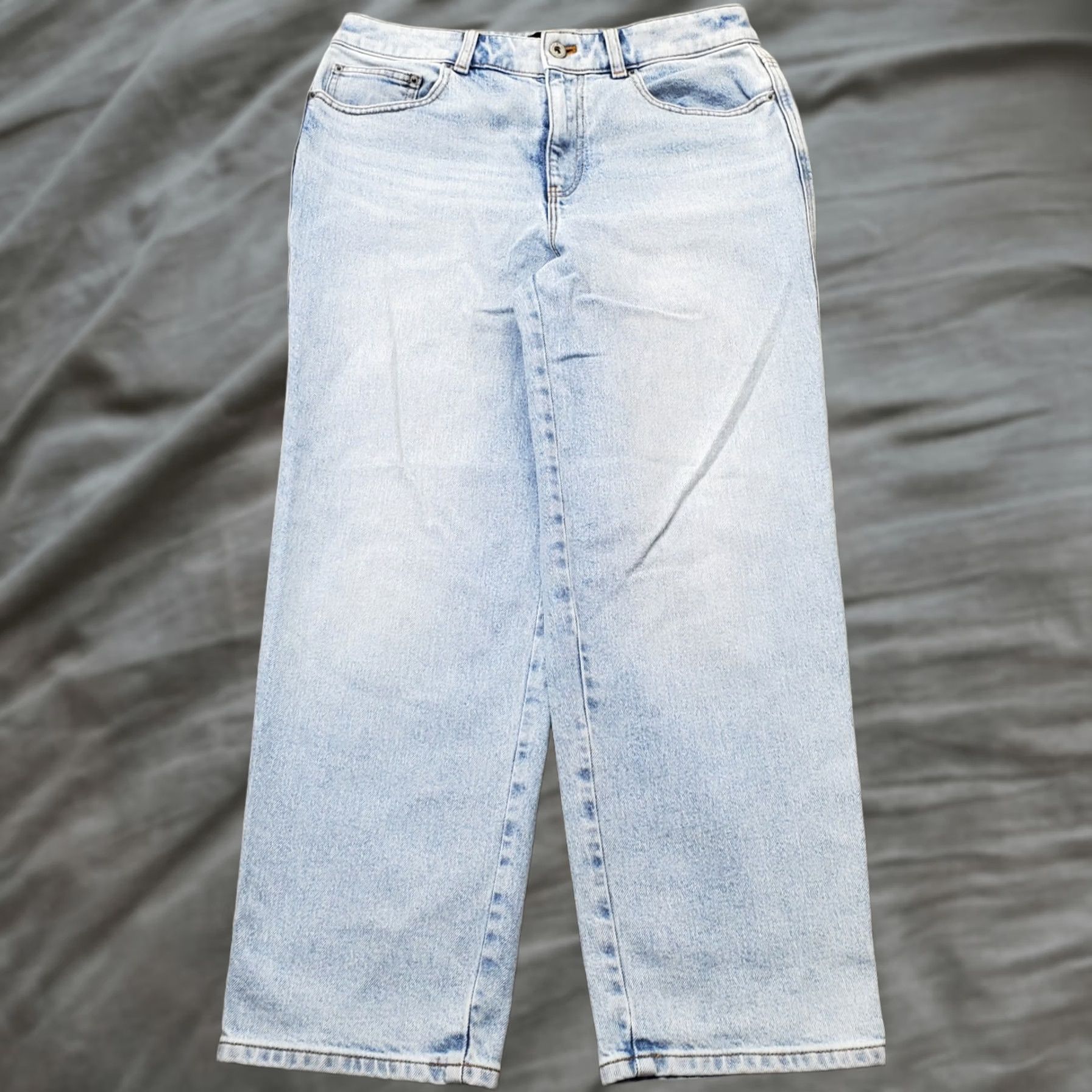 Talbots Talbots Jeans Womens 6 Blue Denim 5 Pocket High Waist Straight Streetwear Size 28" / US 6 / IT 42 - 1 Thumbnail