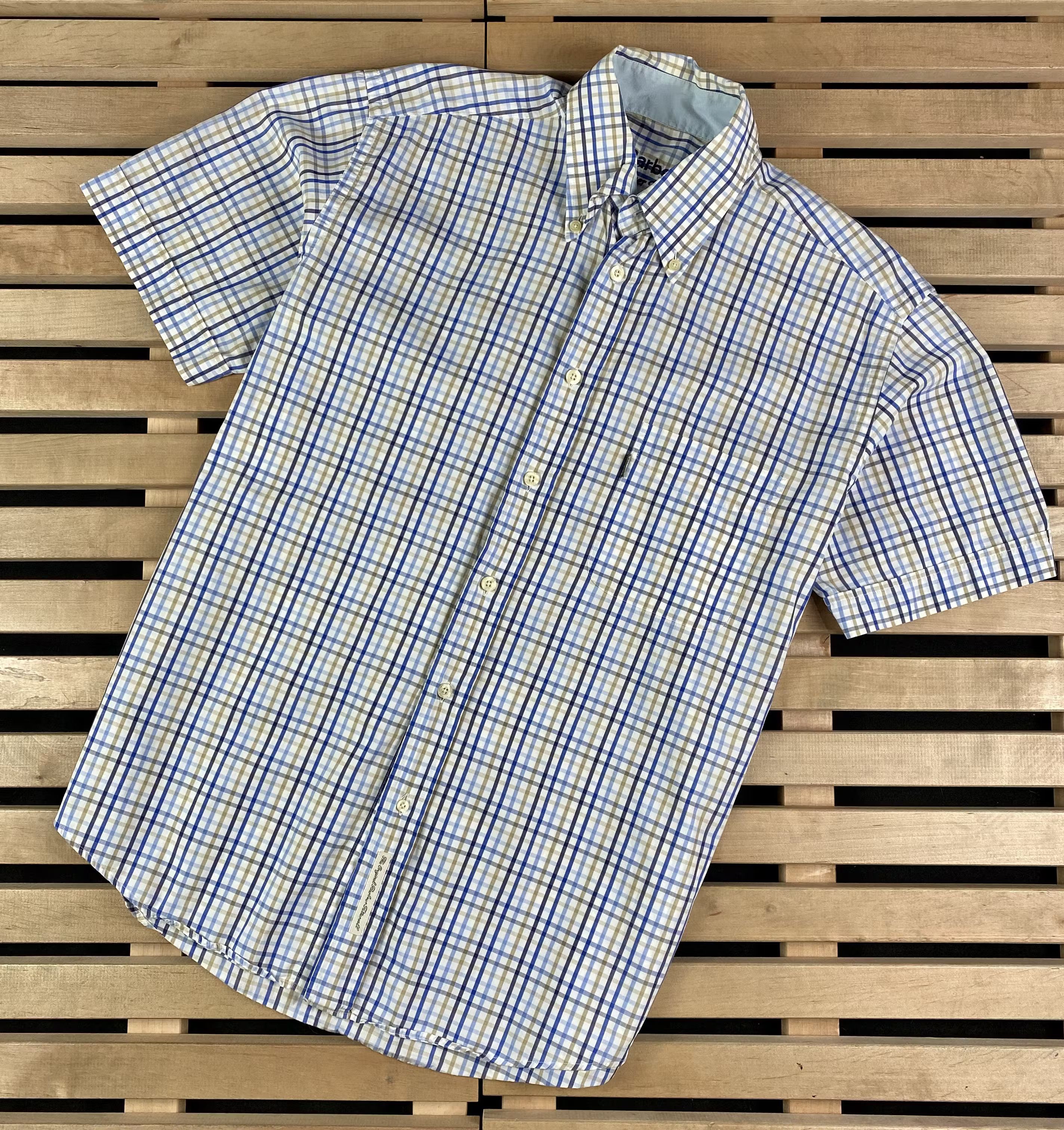 Barbour Mens Shirt Short Sleeve Barbour Size L Size US L / EU 52-54 / 3 - 1 Thumbnail