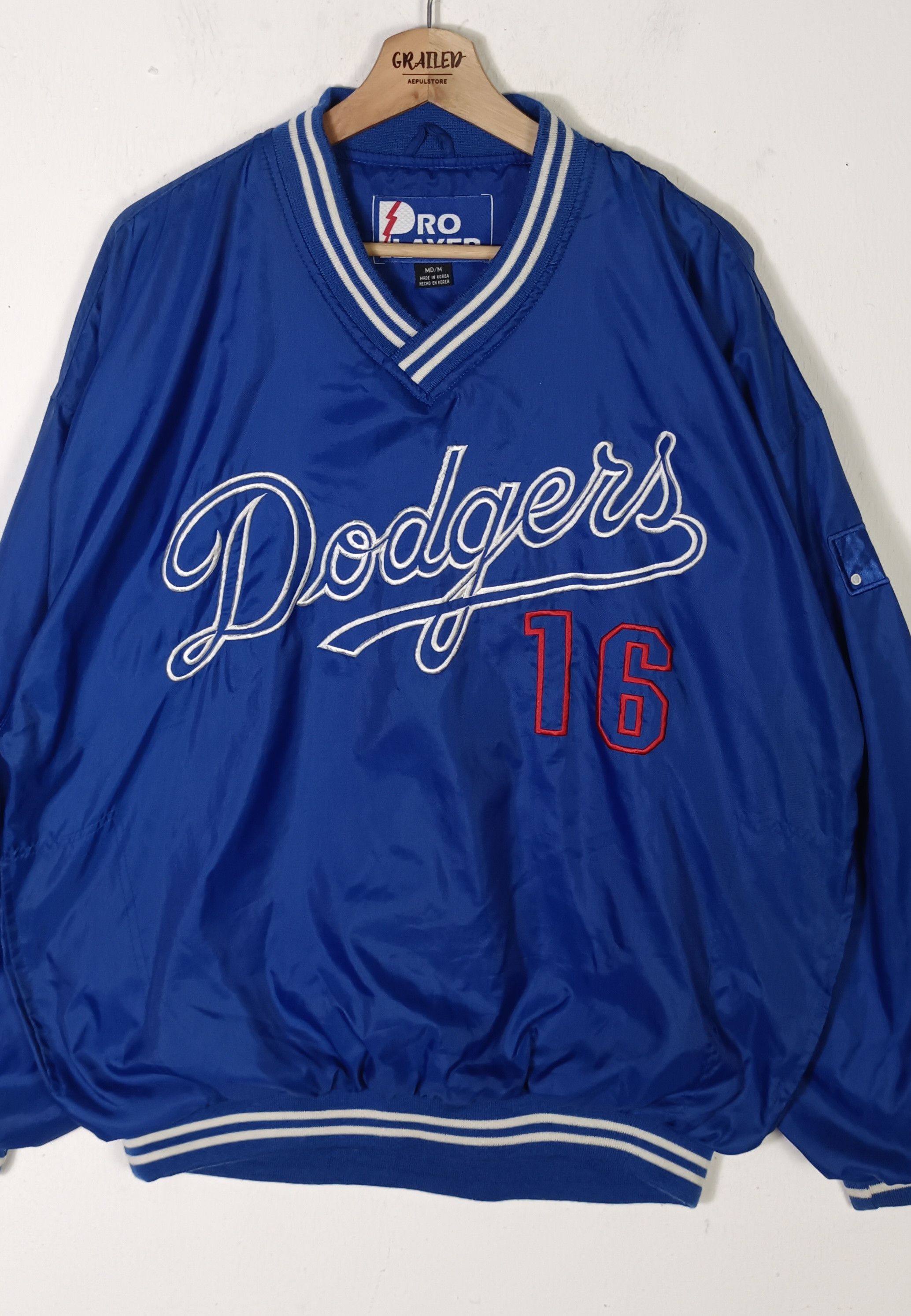 MLB VINTAGE NOMO DODGERS BASEBALL TEAM JACKET Size US M / EU 48-50 / 2 - 4 Thumbnail