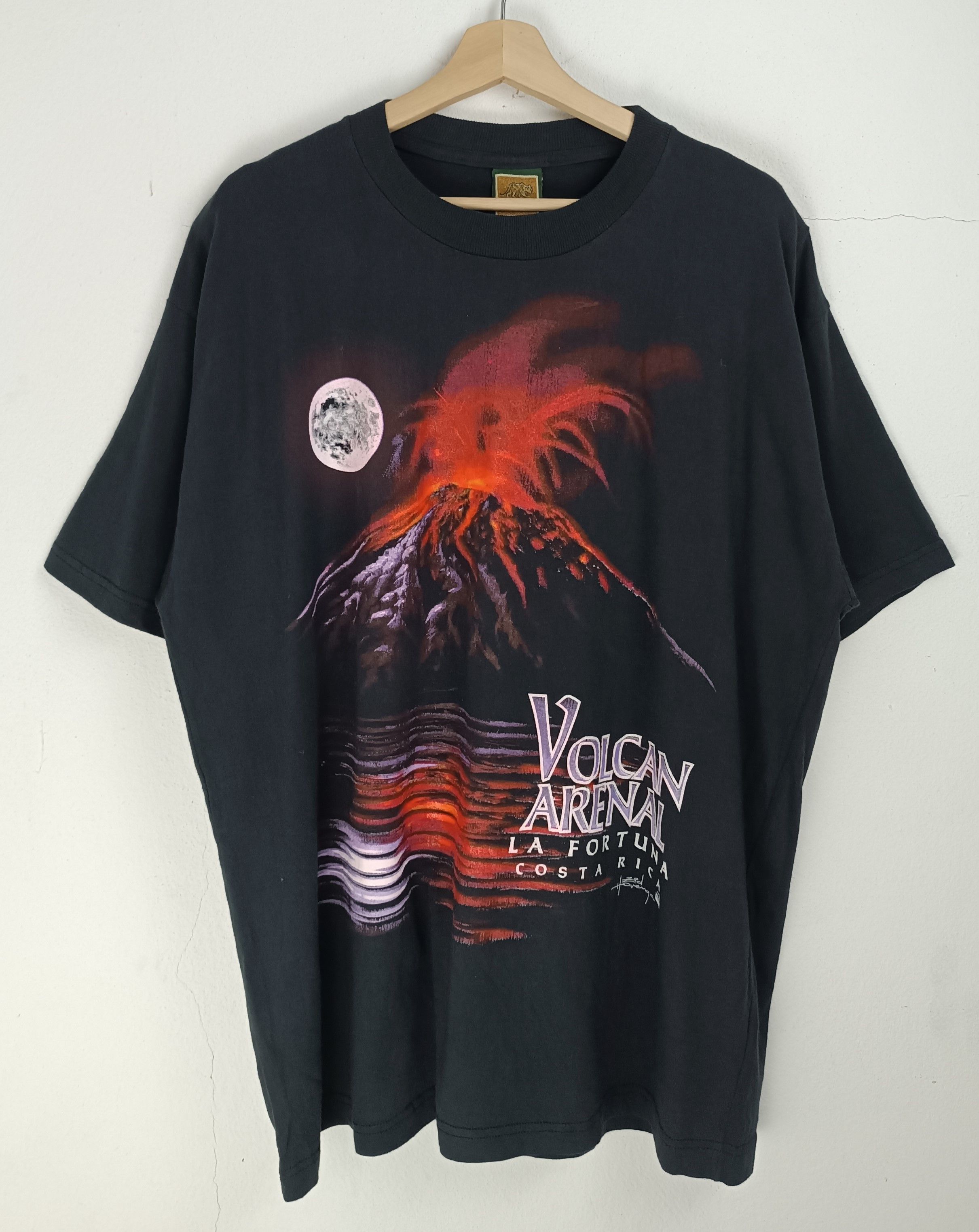 Vintage VINTAGE 90'S VOLCAN ARENAL COSTA RICA TEE VERY RARE NATURE Size US XL / EU 56 / 4 - 3 Thumbnail