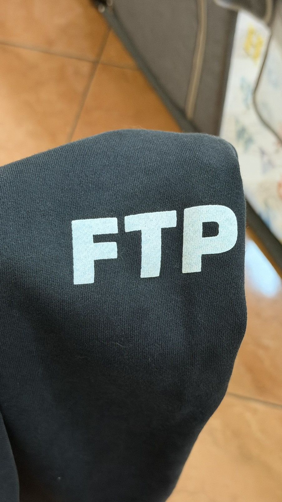 Fuck The Population FTP black overdyed sweat pants Size US 34 / EU 50 - 6 Thumbnail