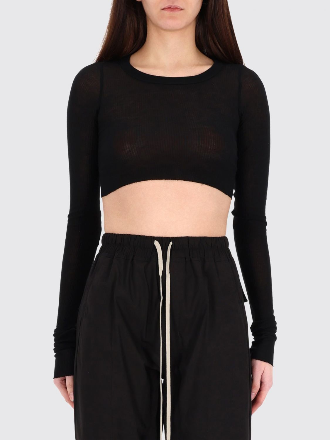 Rick Owens Rick Owens T-Shirt Woman Black Size M / US 6-8 / IT 42-44 - 1 Thumbnail
