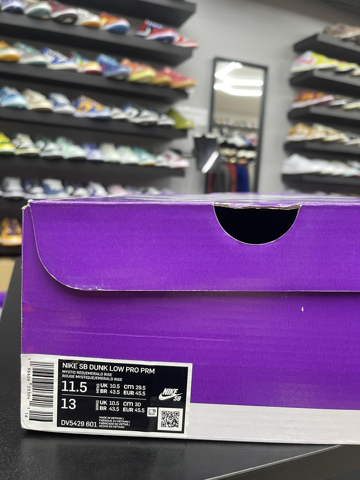 Size 11.5 - Nike Dunk Low SB Mystic Rosewood