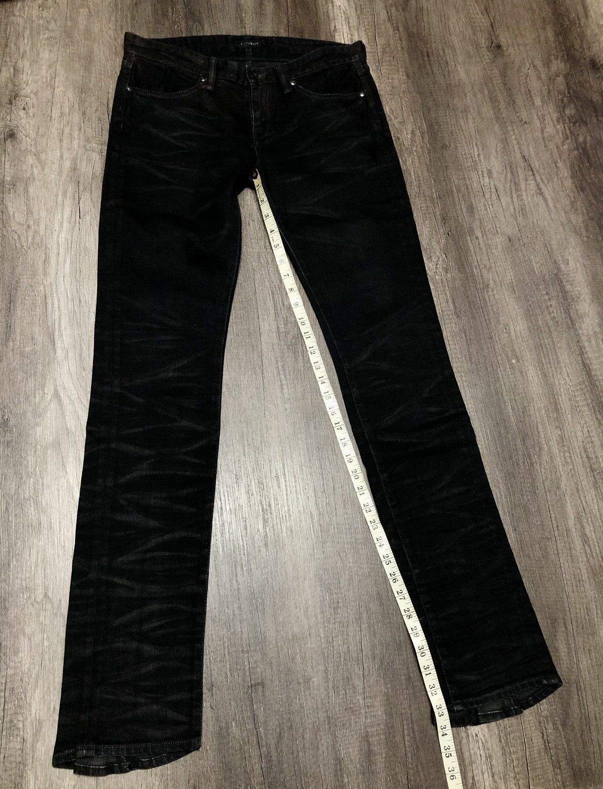 Other CIVARIZE BLACK WAX JEANS Size US 33 - 1 Thumbnail