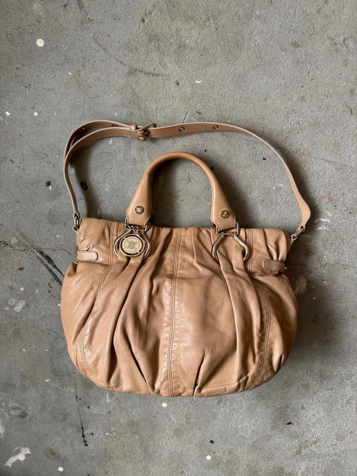 Celine Celine 2Way Leather Shoulder Bag Brown Size ONE SIZE - 1 Thumbnail