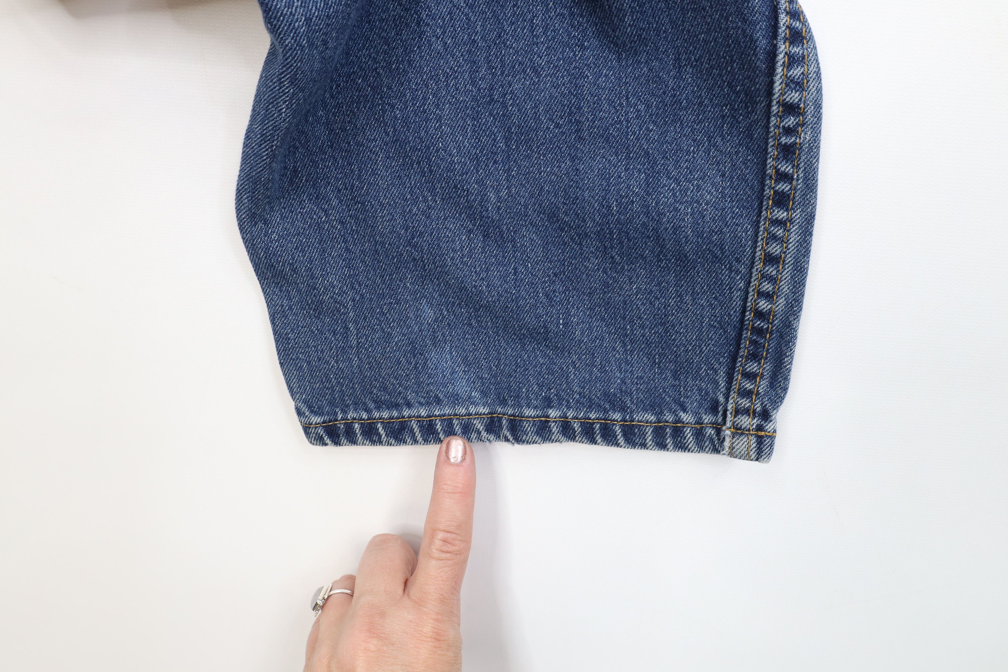 Levi's Vintage Y2K 2002 Levis 550 Relaxed Fit Denim Jeans Blue USA Size US 40 / EU 56 - 14 Thumbnail