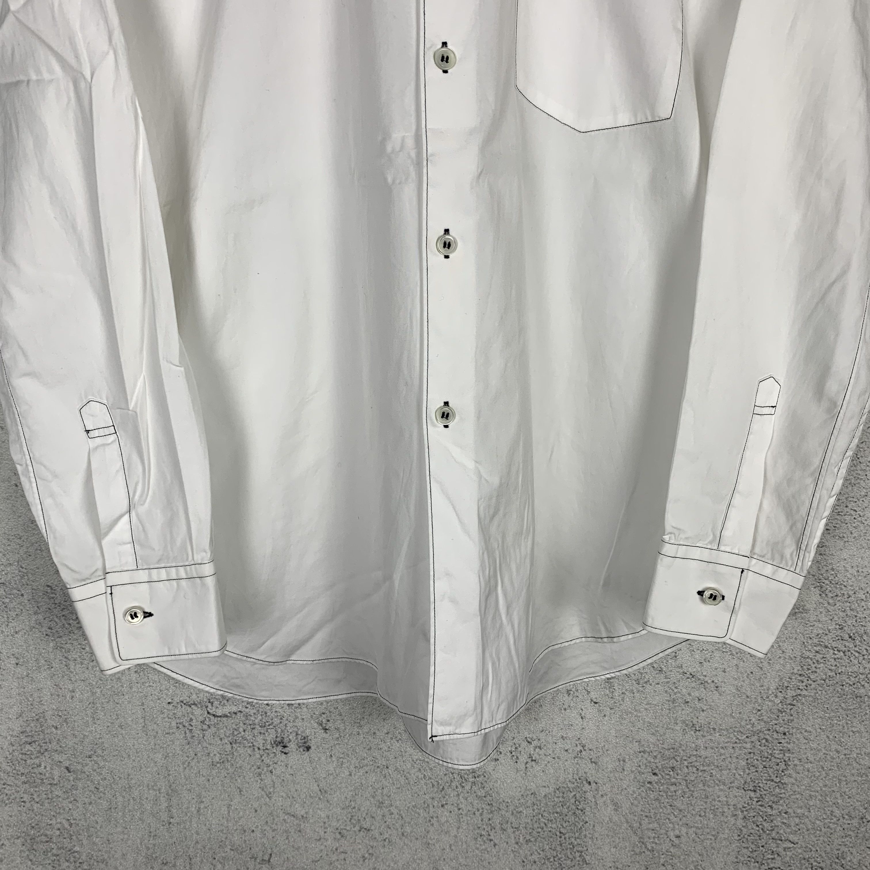 Comme des Garcons Comme Des Garcons CDG Distressed Shirt Size US S / EU 44-46 / 1 - 5 Thumbnail