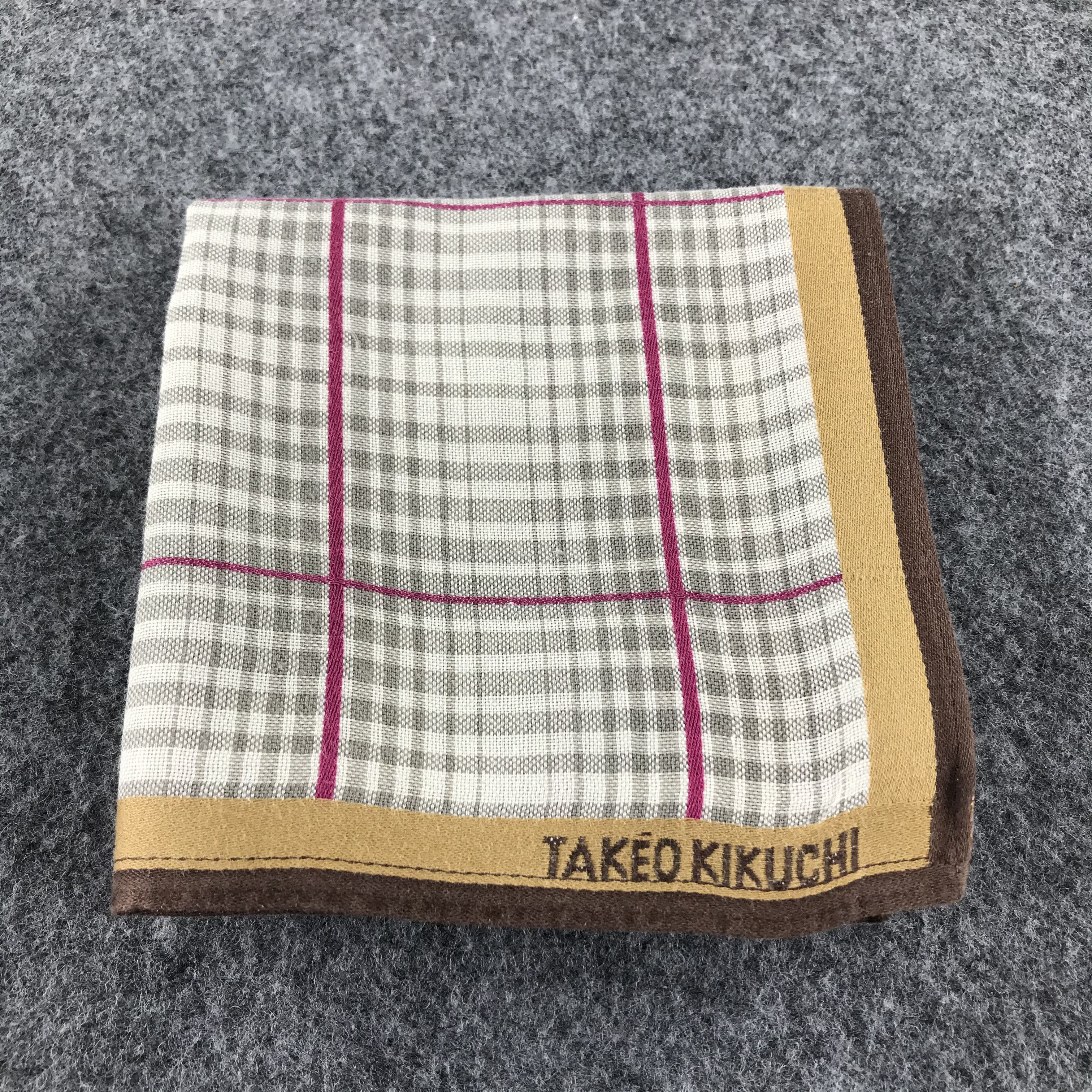 Japanese Brand × Takeo Kikuchi × Vintage Takeo Kikuchi Handkerchief Neckerchief Bandana H200 Size ONE SIZE - 6 Thumbnail