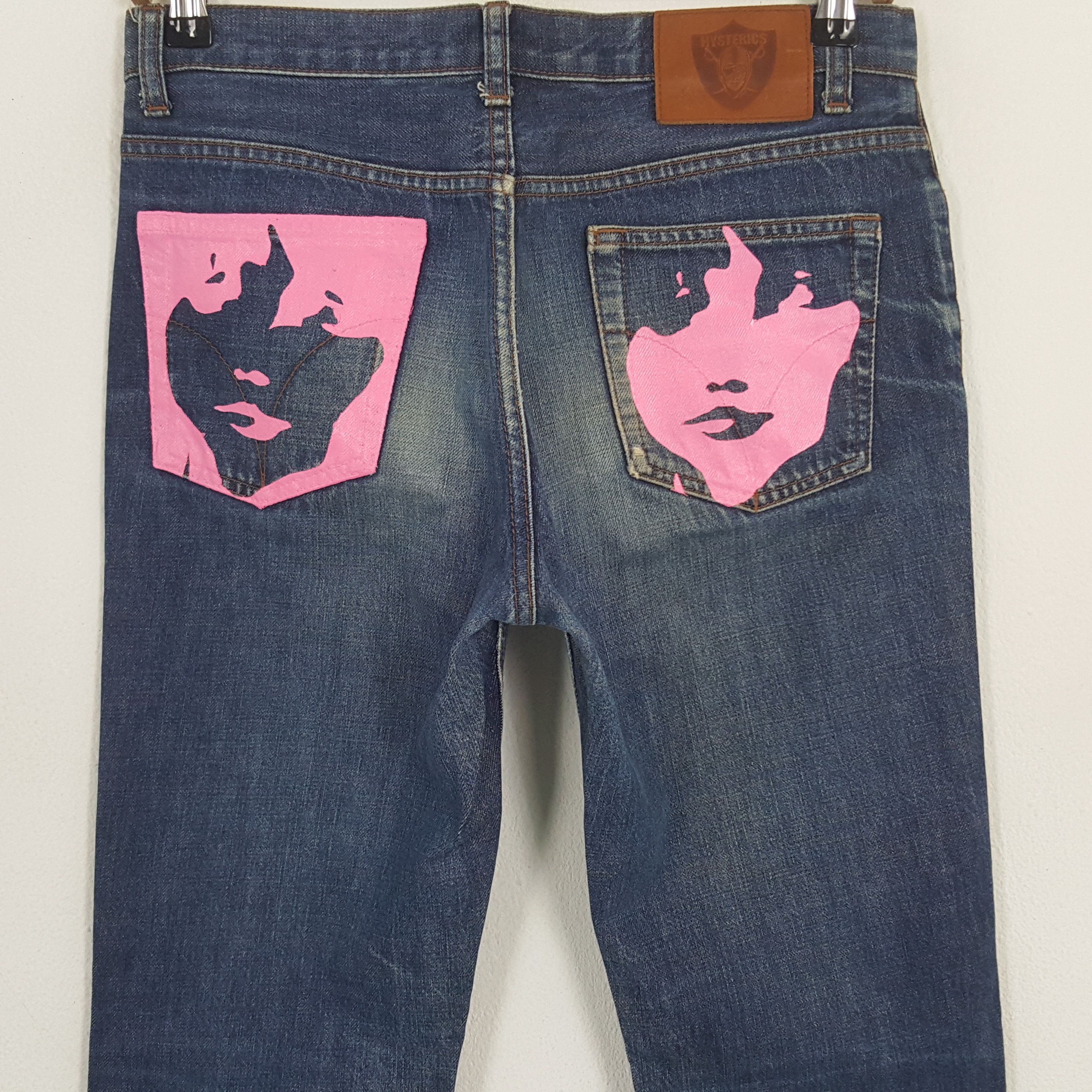 Hysteric Glamour × Japanese Brand × Vintage Vitage Hysteric Glamour Japanese Brand Denim Jeans Size US 29 - 2 Thumbnail