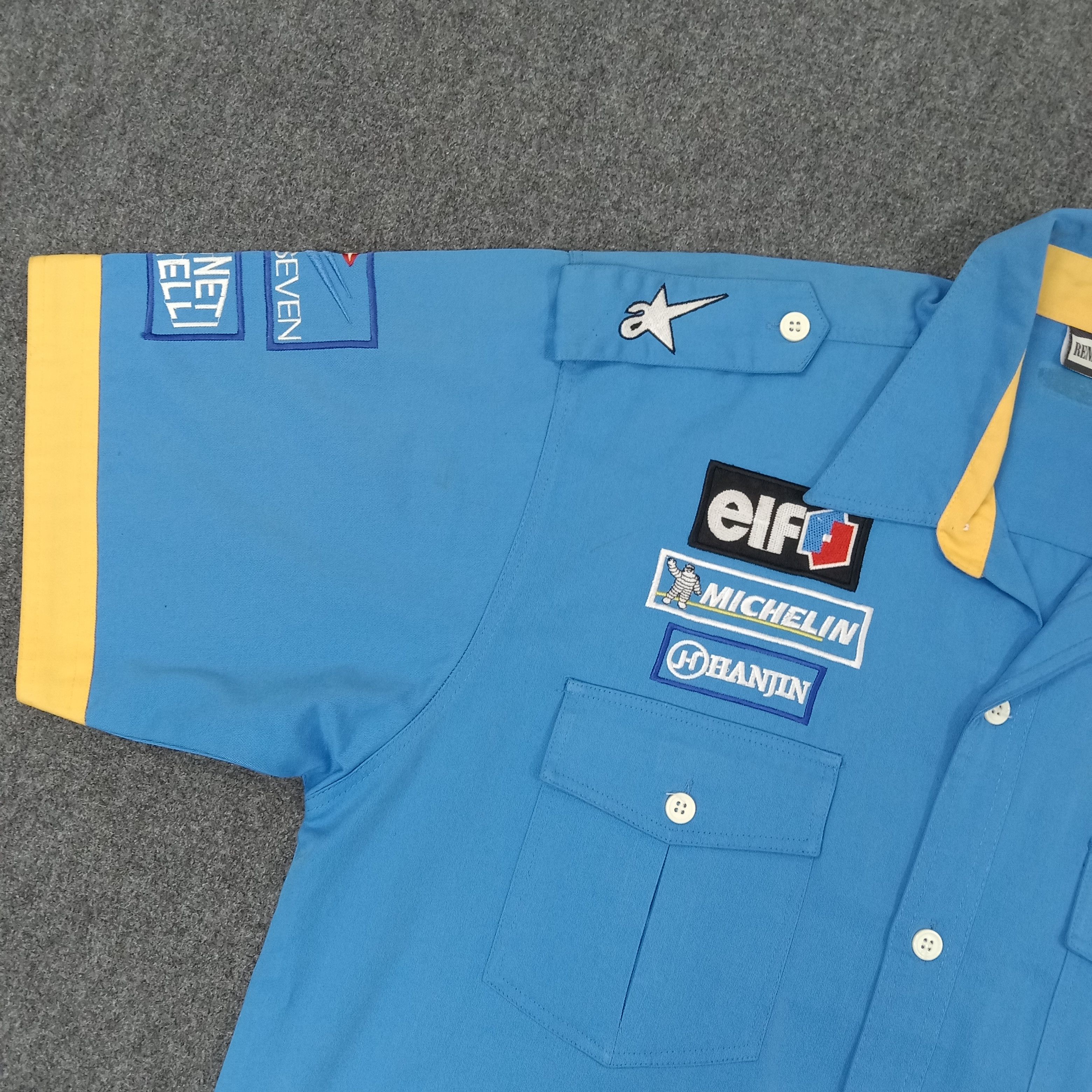 Formula 1 Mild Seven Magneti Marelli F1 Racing Shirt Button Up C239N75 Size US XL / EU 56 / 4 - 4 Thumbnail