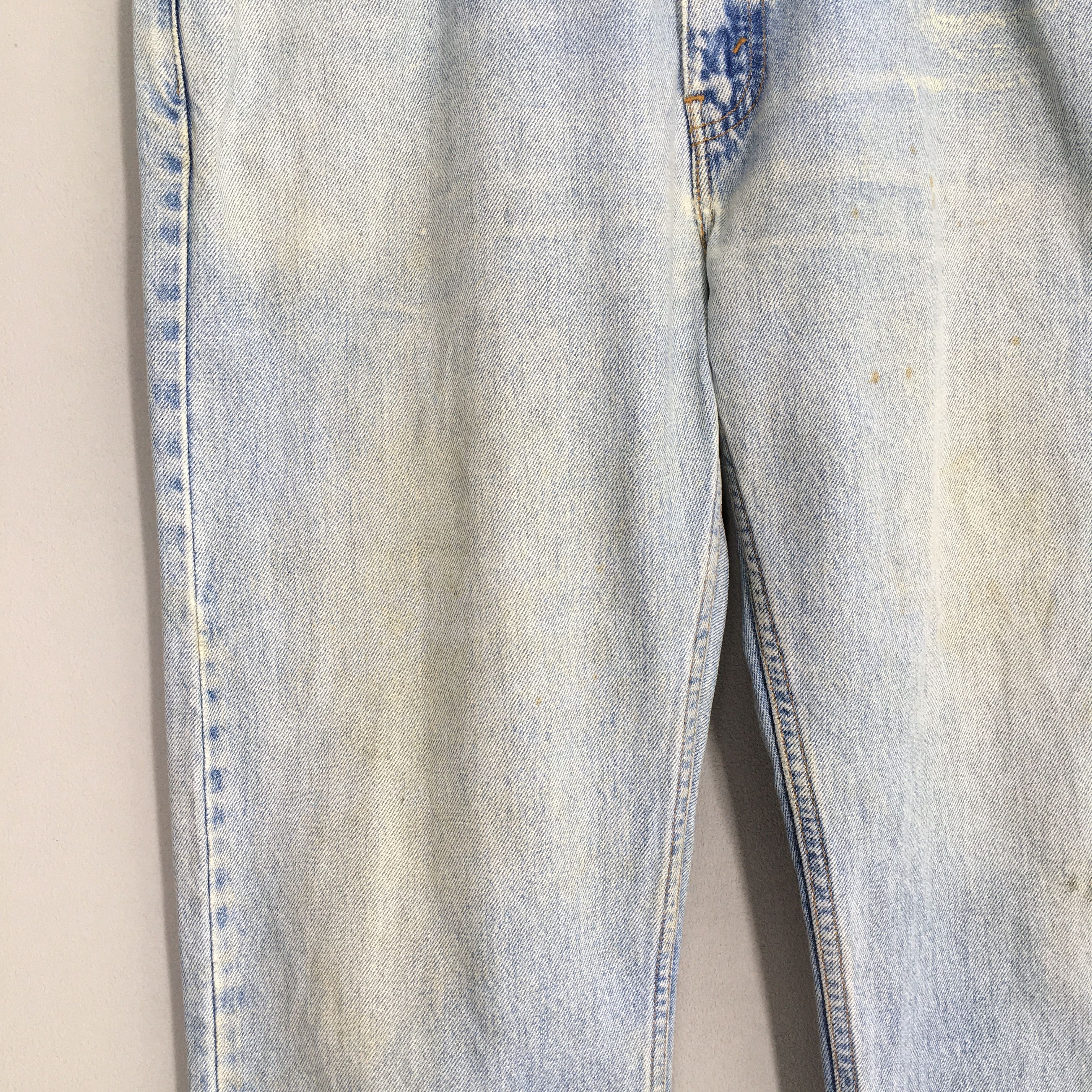 Levi's Size 36x31 Vintage Levis 505 Pale Blue Jeans S822 Size US 36 / EU 52 - 6 Thumbnail