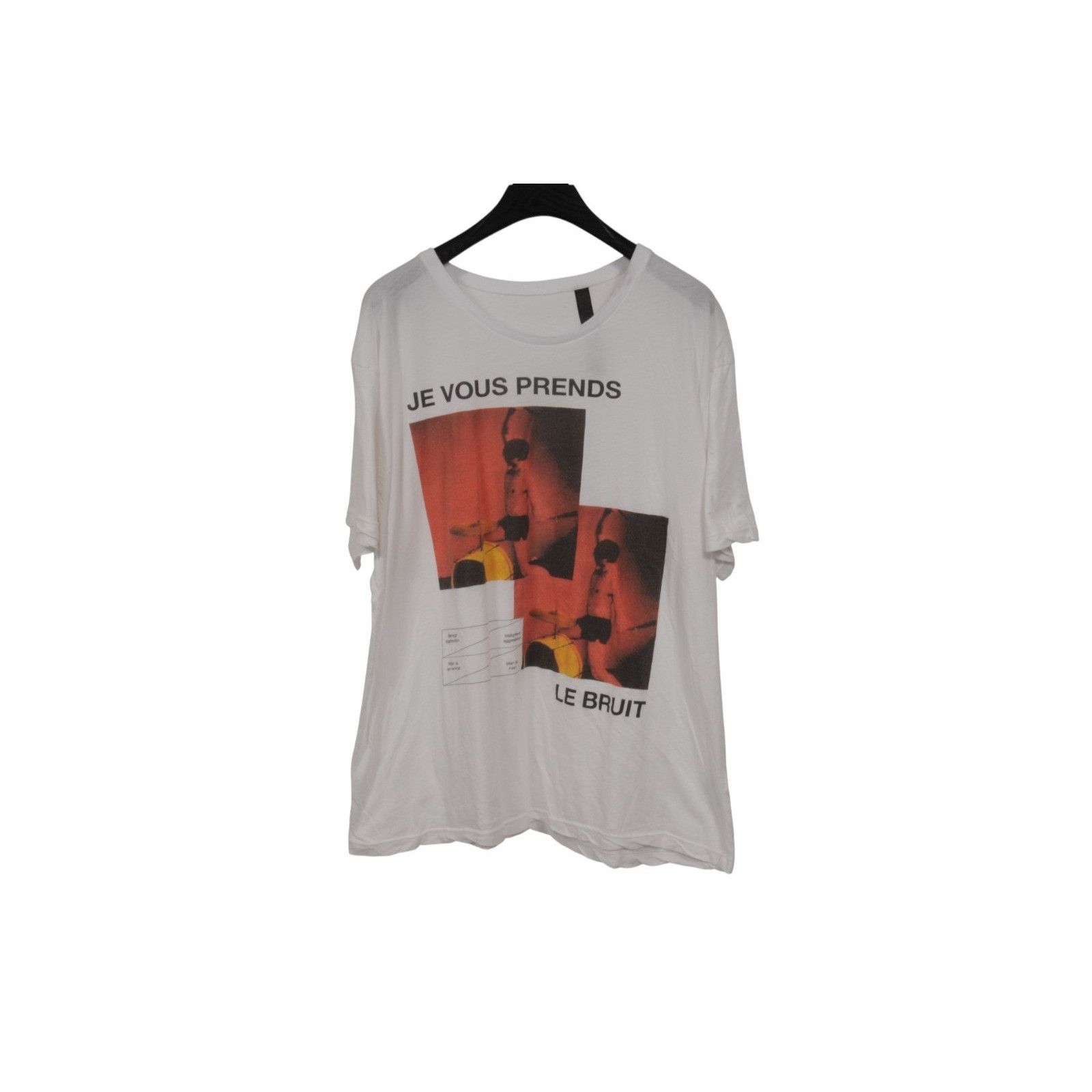 Enfants Riches Deprimes Je Vous Prends Le Brut White T Shirt Size US L / EU 52-54 / 3 - 12 Thumbnail
