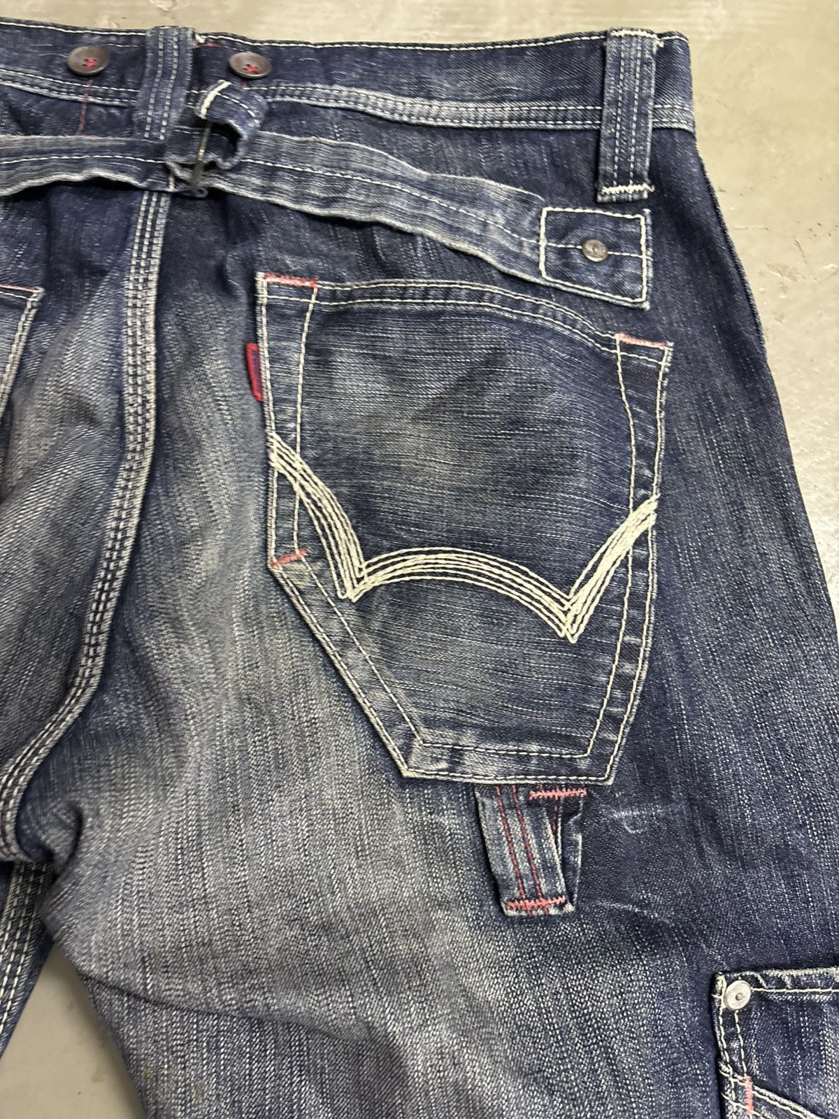 Engineered Garments × Levi's Vintage Edwin Engineered Buckle Back Carpenter Size US 35 - 2 Thumbnail