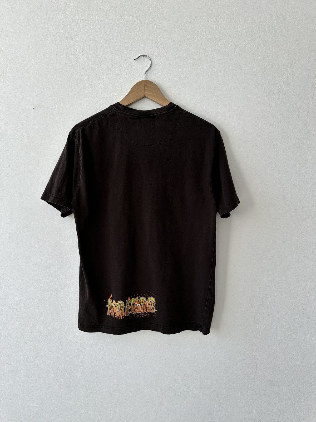 No Fear × Vintage Vintage No Fear Brown Big Logo T Shirt Size US M / EU 48-50 / 2 - 7 Thumbnail