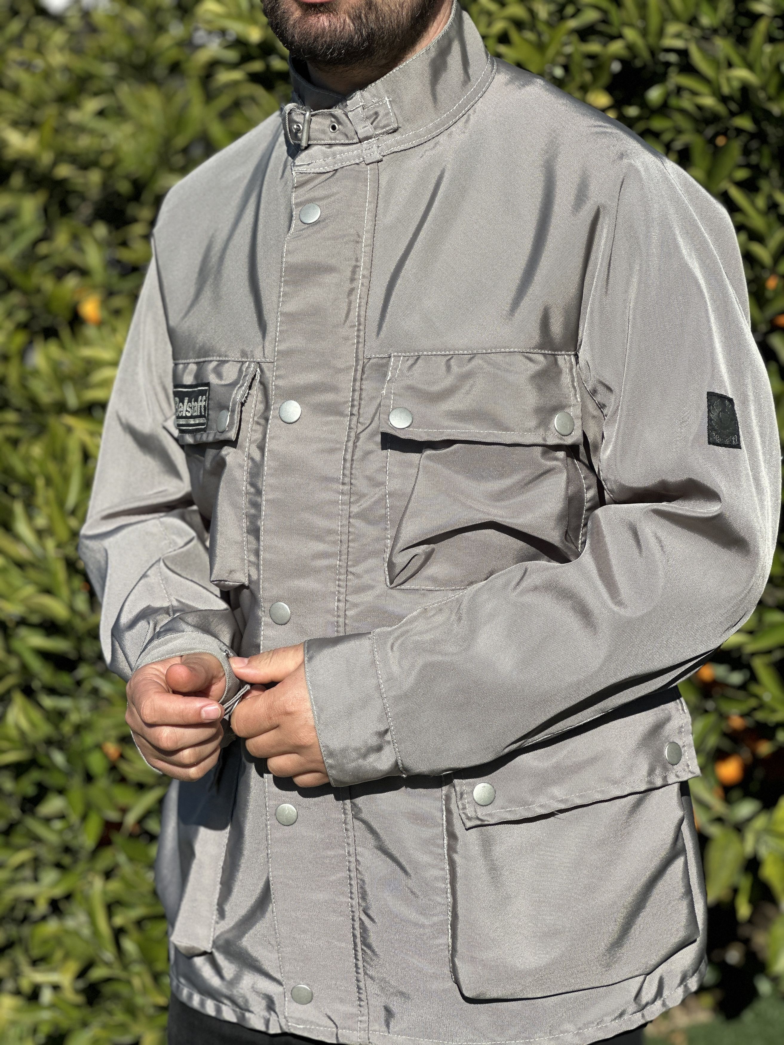 Belstaff Knit Belstaff Professional Motorcycle Biker Coat Size L Size US L / EU 52-54 / 3 - 16 Thumbnail