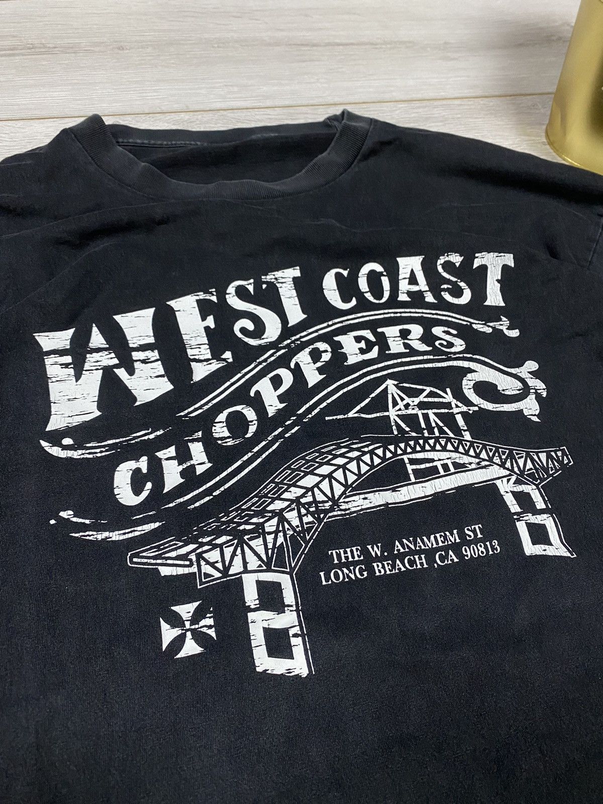 West Coast Choppers West Coast Choppers Long Beach Ca cross long-sleeve Size US L / EU 52-54 / 3 - 3 Thumbnail