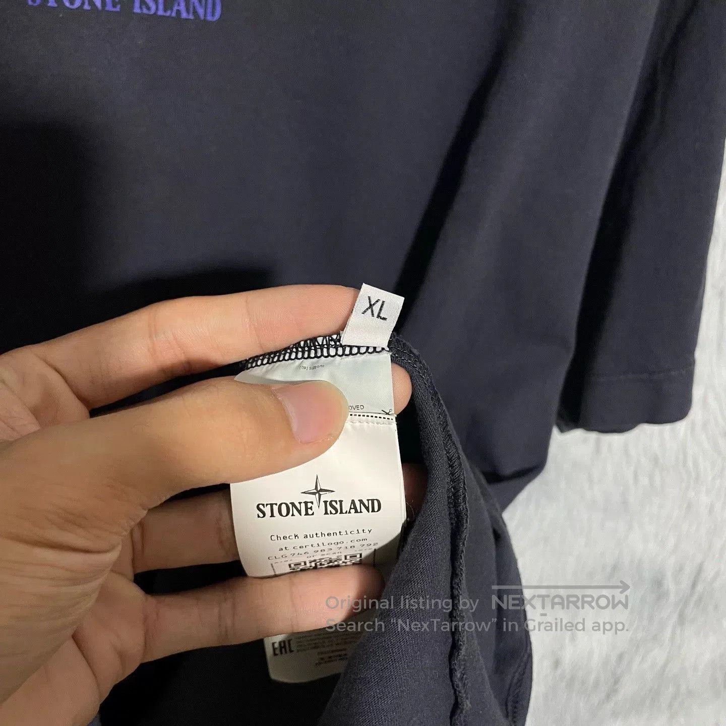 Stone Island Stone Island Compass Print T-Shirt. Size US XL / EU 56 / 4 - 5 Thumbnail