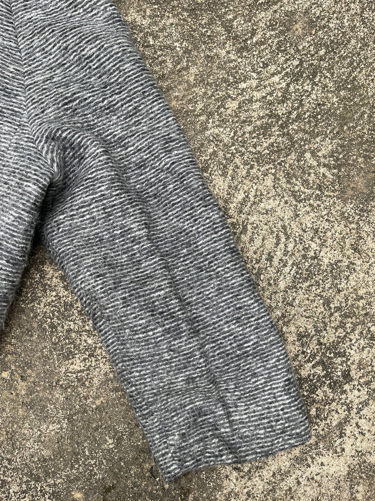 Japanese Brand Nouvelle et Chic Hooded Wool Blend Coat 38 Gray Size XS / US 0-2 / IT 36-38 - 12 Thumbnail