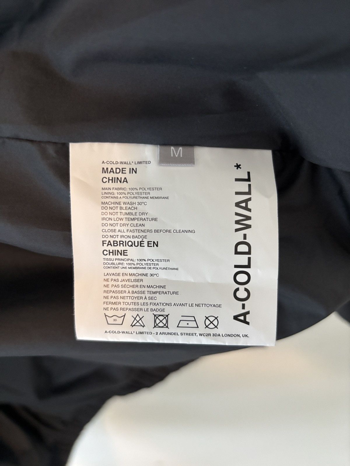 A-COLD-WALL* A-Cold-Wall* Black Scafell Storm 3LJacket Size US M / EU 48-50 / 2 - 7 Thumbnail