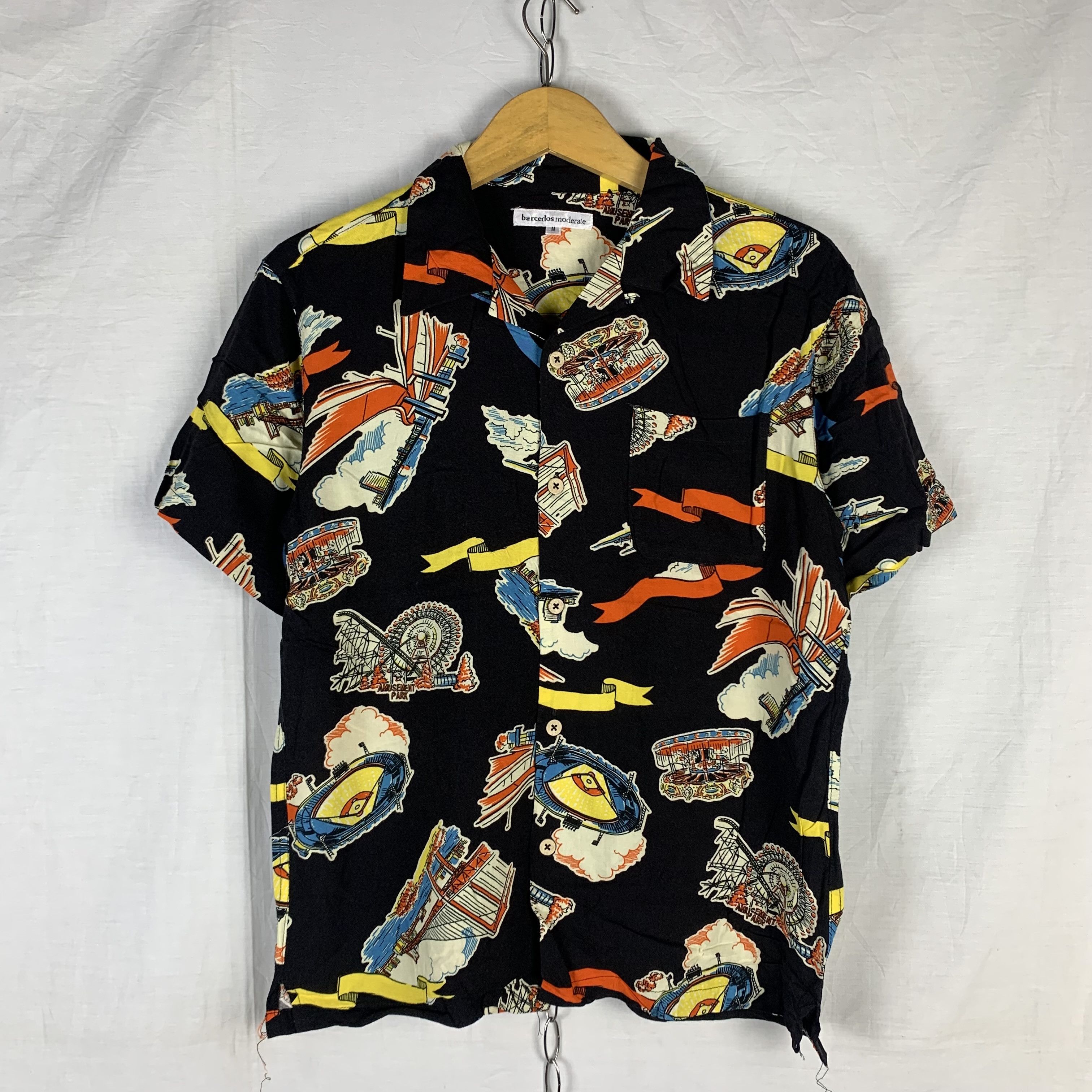 Vintage Barcedos Moderate Printed Shirt