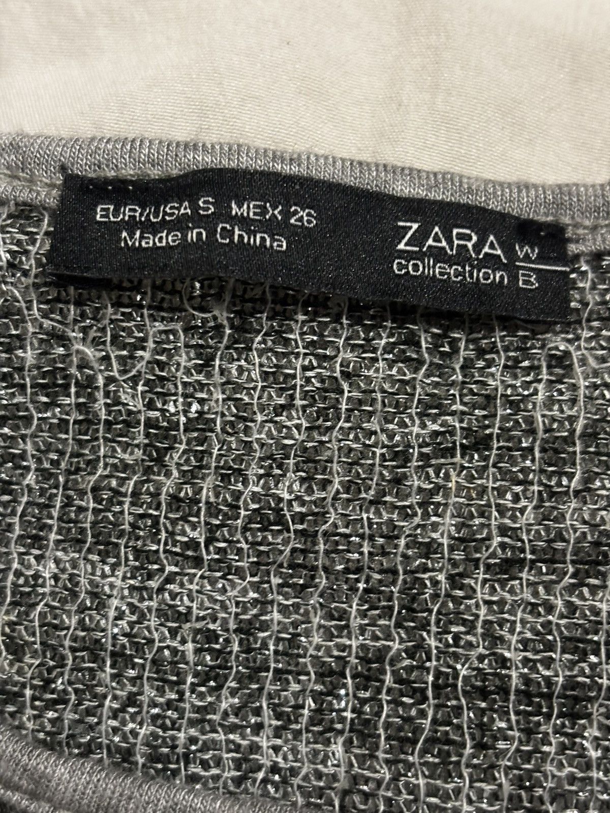 Zara Gray sparkling dress.wd0926 Size S / US 4 / IT 40 - 10 Thumbnail