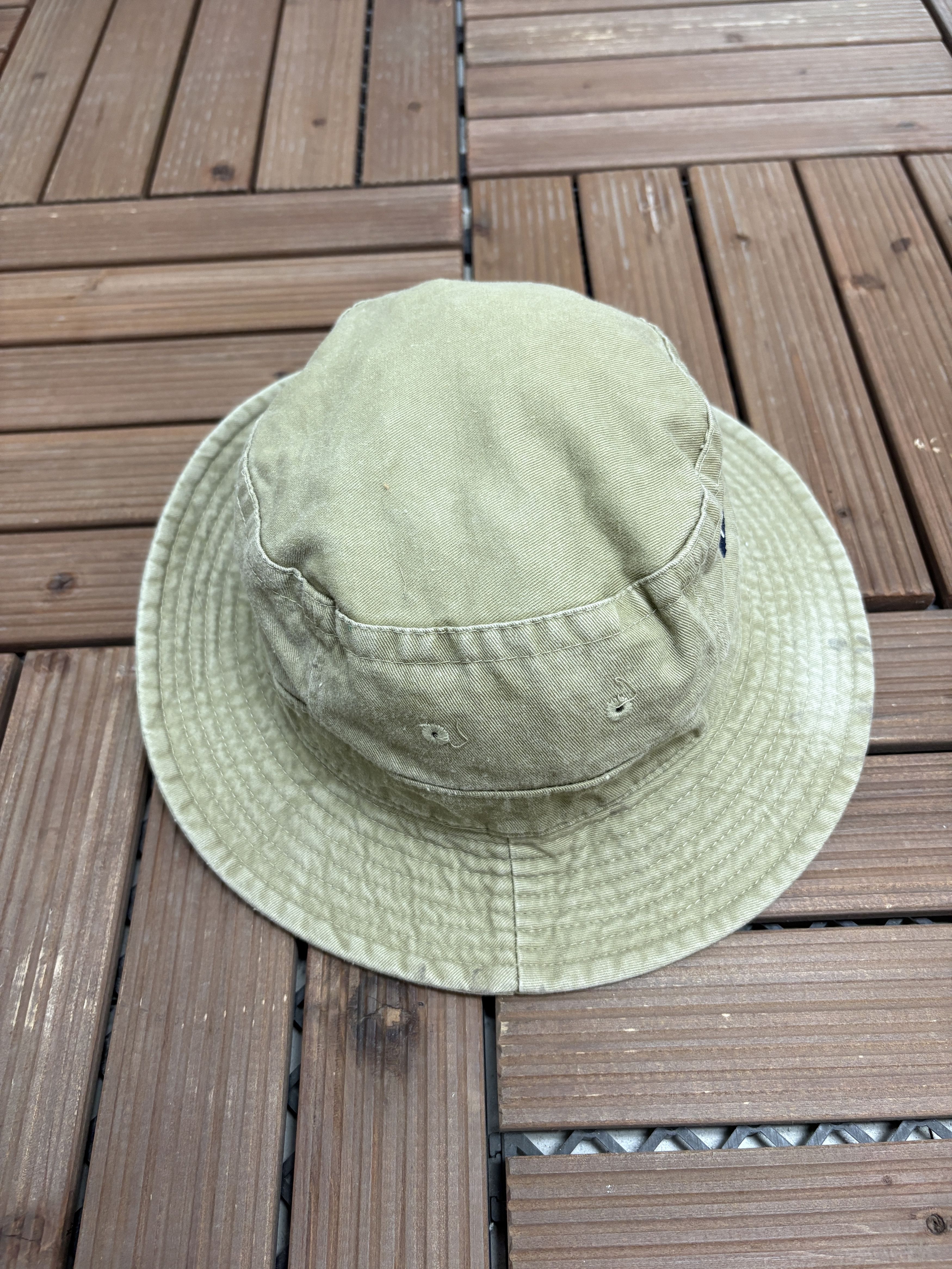 Vintage USA Tennis Embroidered Vintage Beige Bucket Hat Size ONE SIZE - 4 Thumbnail