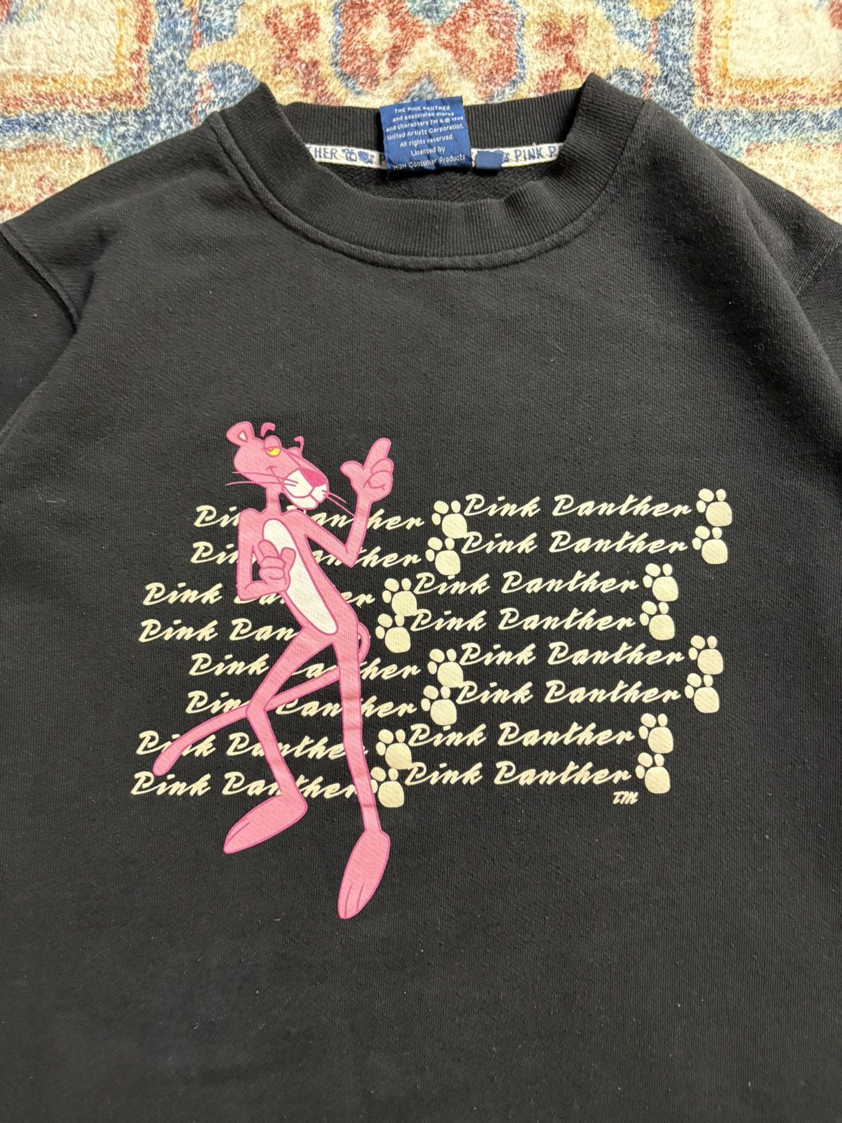 Vintage Vintage Pink Panther Crewneck Medium Size US M / EU 48-50 / 2 - 4 Thumbnail
