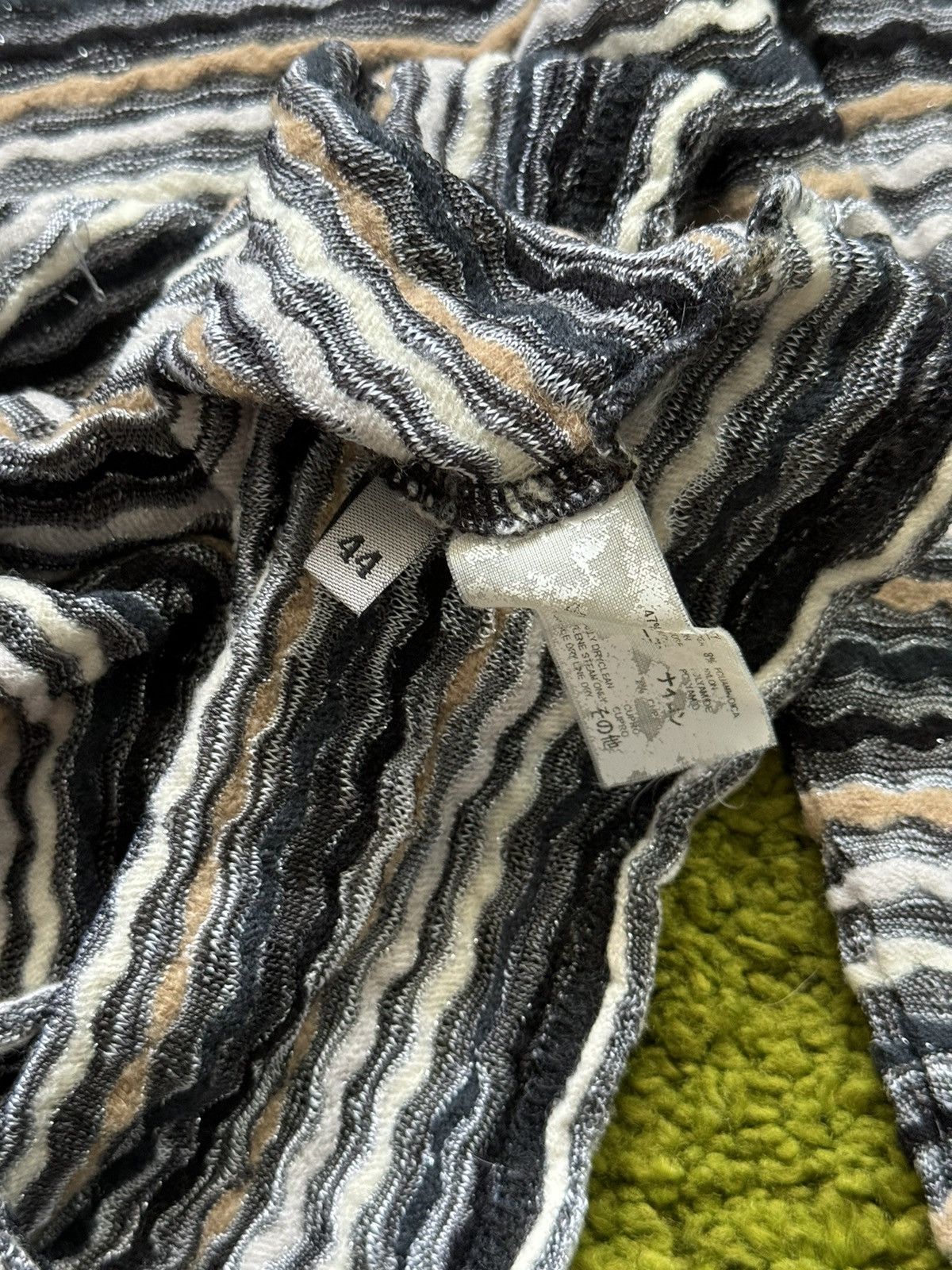 Missoni × Vintage Missoni 2000s vintage striped sweater Size M / US 6-8 / IT 42-44 - 4 Thumbnail