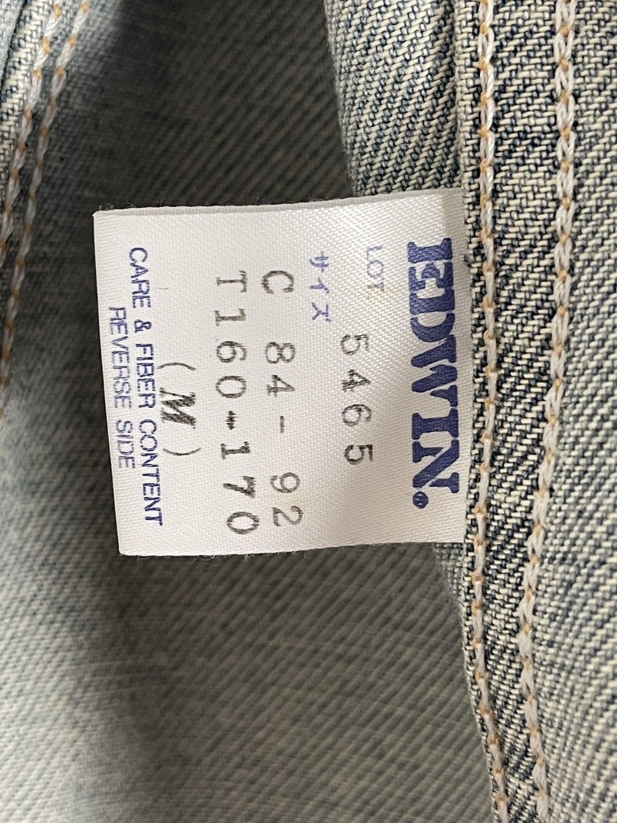 Edwin Vintage Edwin USA Classic Mud Wash Denim Jacket Size US M / EU 48-50 / 2 - 8 Thumbnail