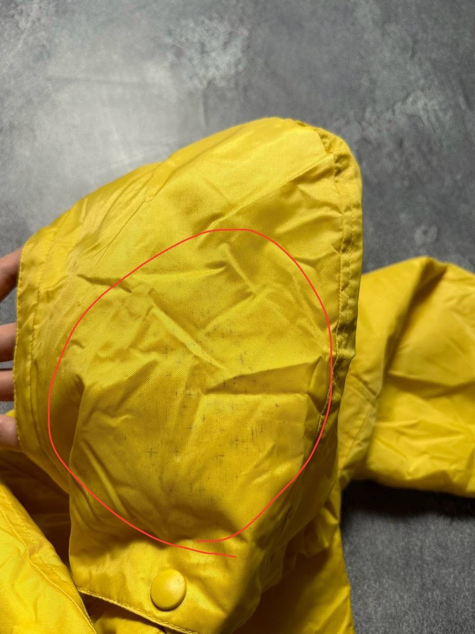 Nike × Vintage Nike Vintage Yellow Big logo Jacket Size US XL / EU 56 / 4 - 7 Thumbnail