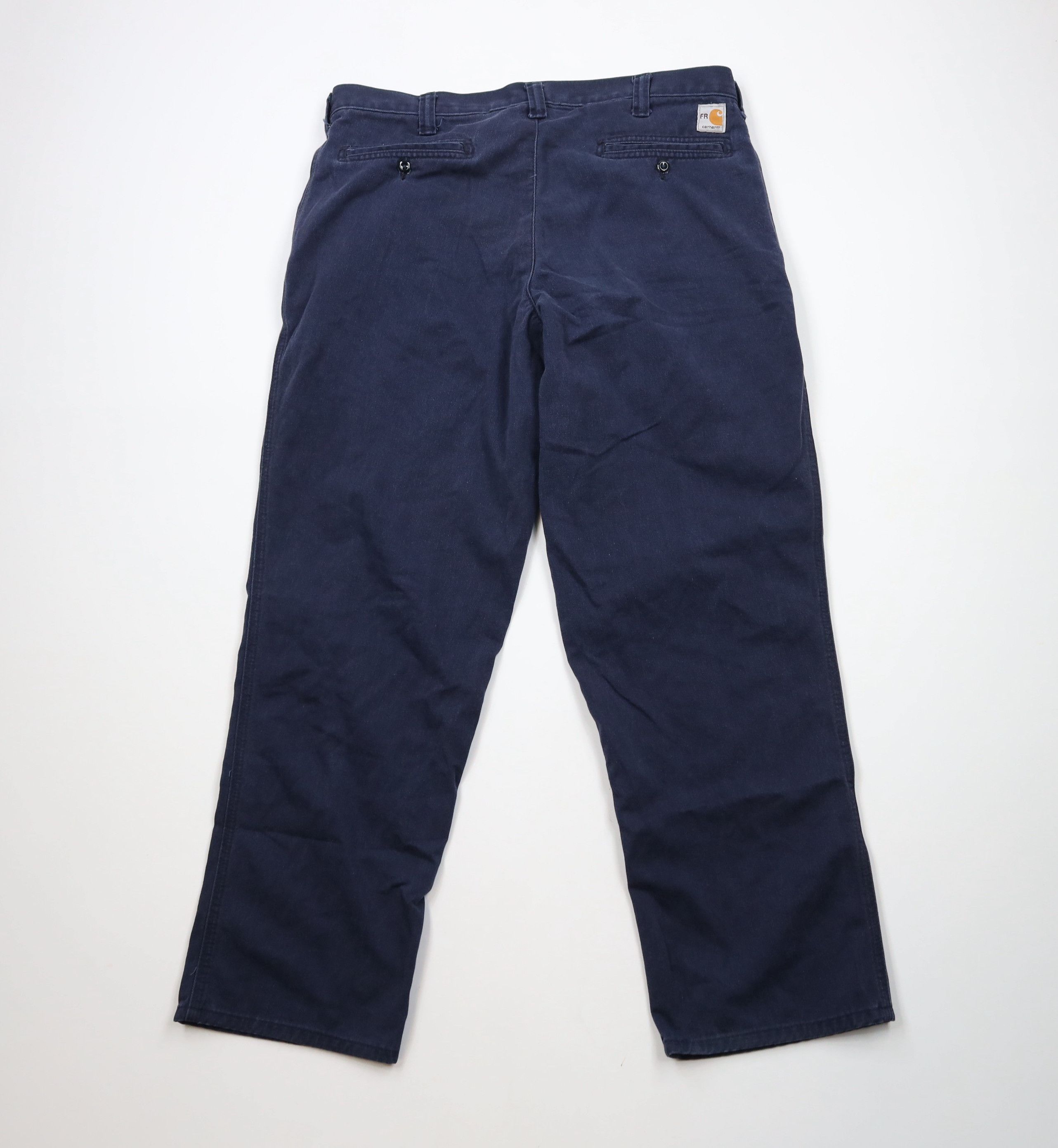 Carhartt × Vintage Vintage Carhartt FR Wide Leg Fire Flame Resistant Work Pants Size US 36 / EU 52 - 13 Thumbnail