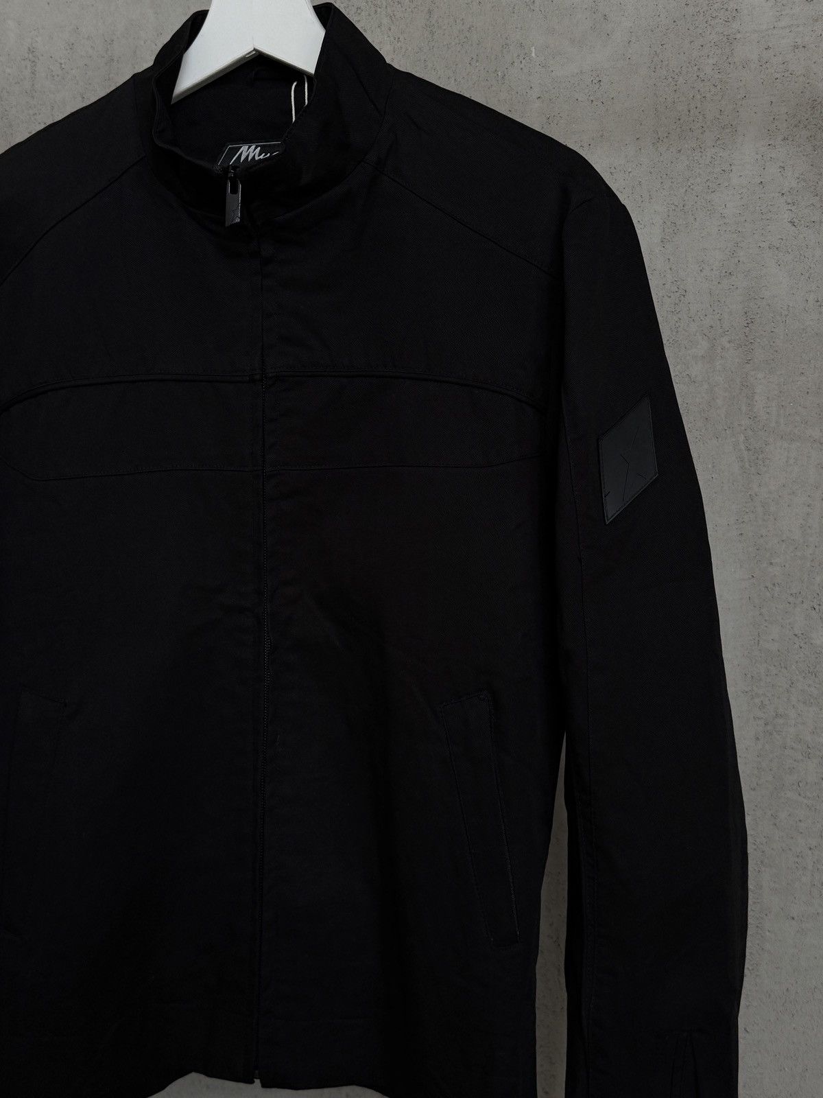 Mugler × Thierry Mugler Thierry Mugler Men “Spika” Star Patch Racer Jacket Size US L / EU 52-54 / 3 - 5 Thumbnail