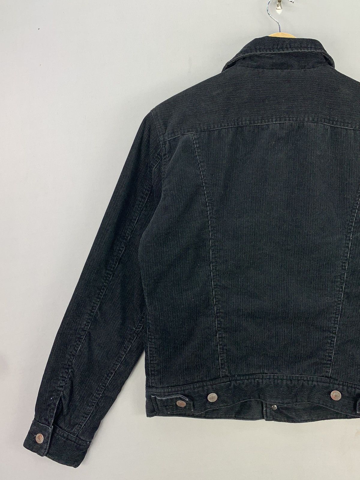 Uniqlo Y2K Uniqlo Corduroy Trucker Jacket Size US S / EU 44-46 / 1 - 9 Thumbnail