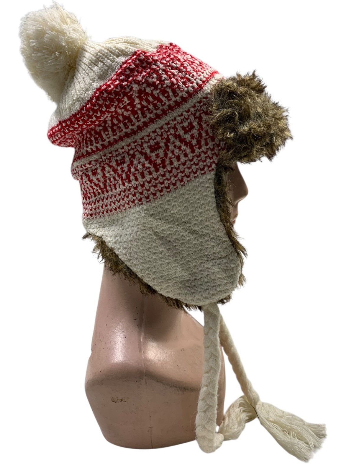 Japanese Brand × Kapital × Vintage Japanese Style chapeaux Fur Beanie Hats RARE Size ONE SIZE - 4 Thumbnail