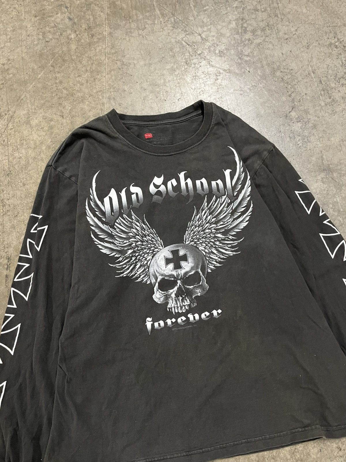 Vintage Y2k west coast choppers style longsleeve tee skater hype Size US L / EU 52-54 / 3 - 6 Thumbnail