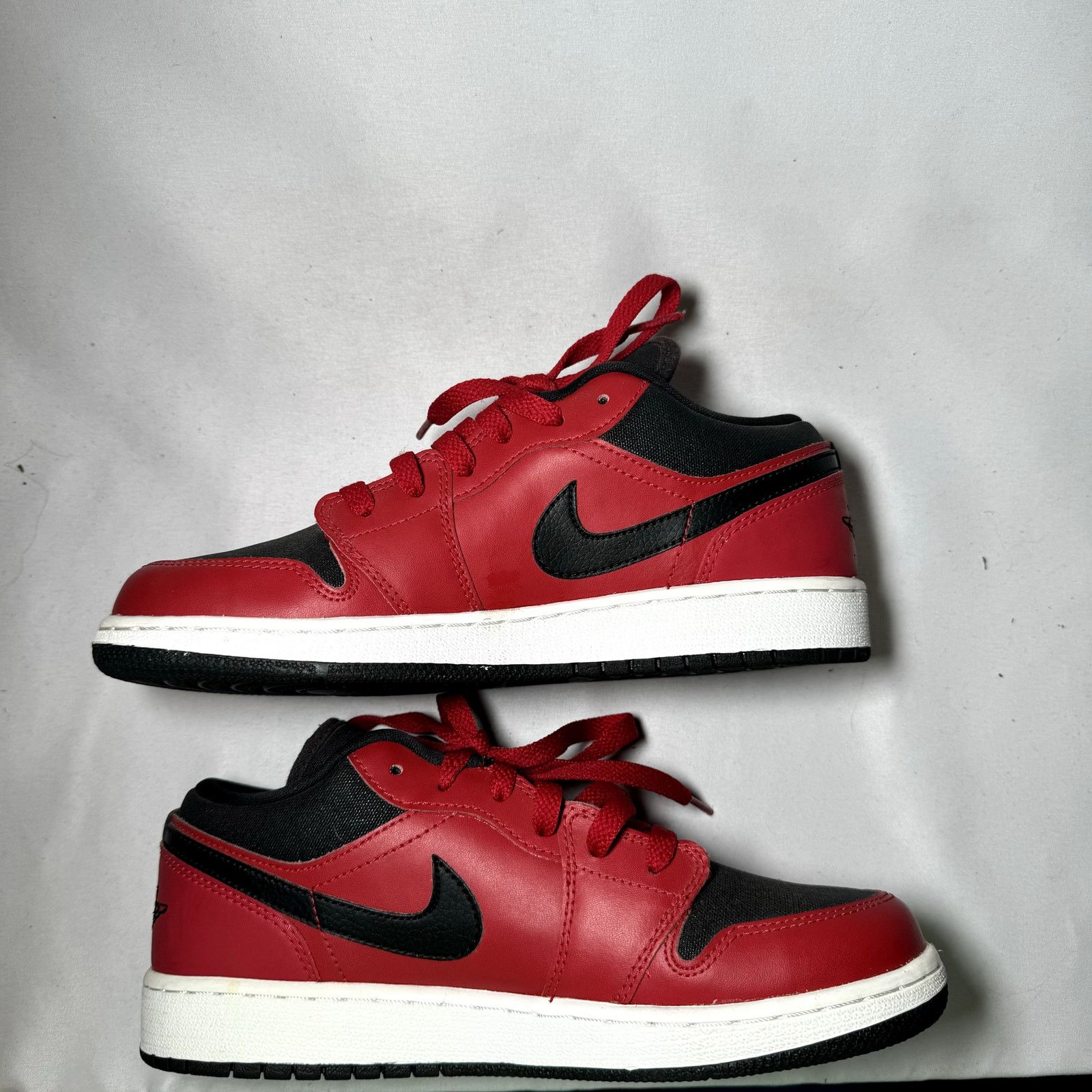 Jordan Brand × Nike Size 6 - Nike Air Jordan 1 Low BG Gym Red Men's Shoes Size US 6 / EU 39 - 3 Thumbnail