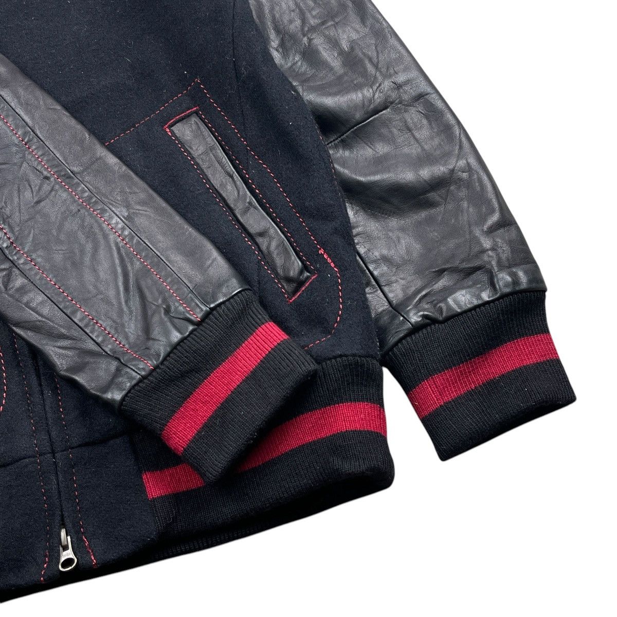 Number (N)ine Number(N)ine My Own Private Portland" Varsity Jacket Size US S / EU 44-46 / 1 - 14 Thumbnail