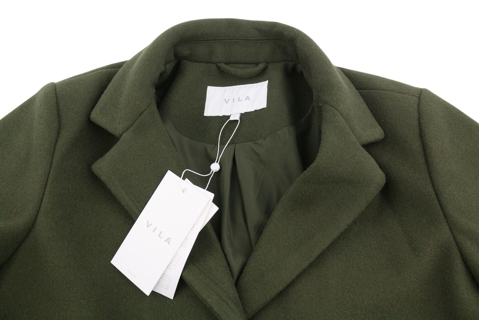 Other JULLY EU36 Green Notch Lapel Button-Up Lined 88056 Size S / US 4 / IT 40 - 6 Thumbnail