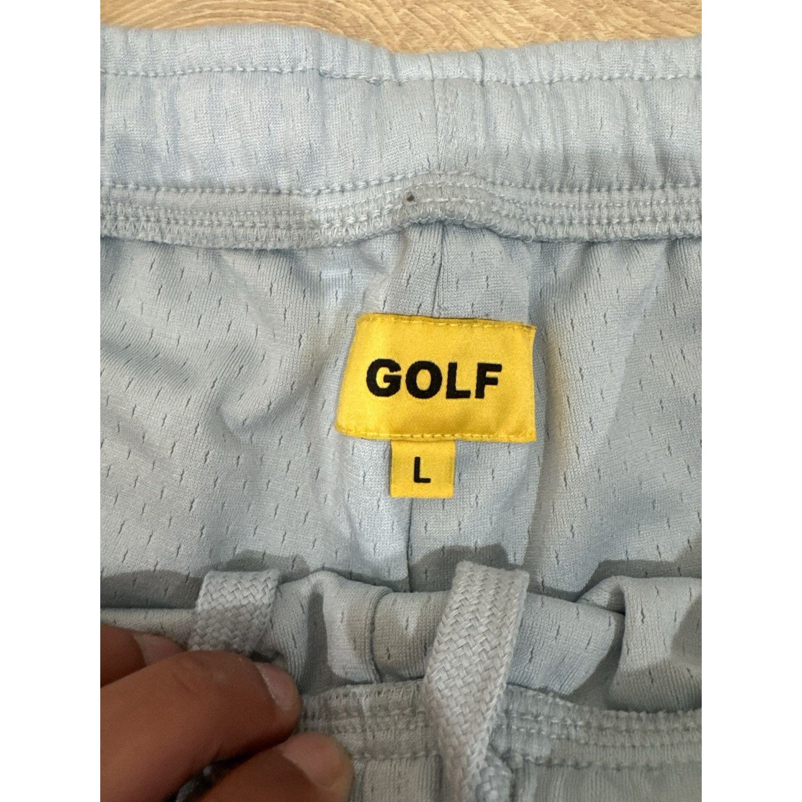 Golf Wang Golf Wang Gayola Mesh Shorts Light Blue Casual Loungewear Size US 33 - 3 Thumbnail