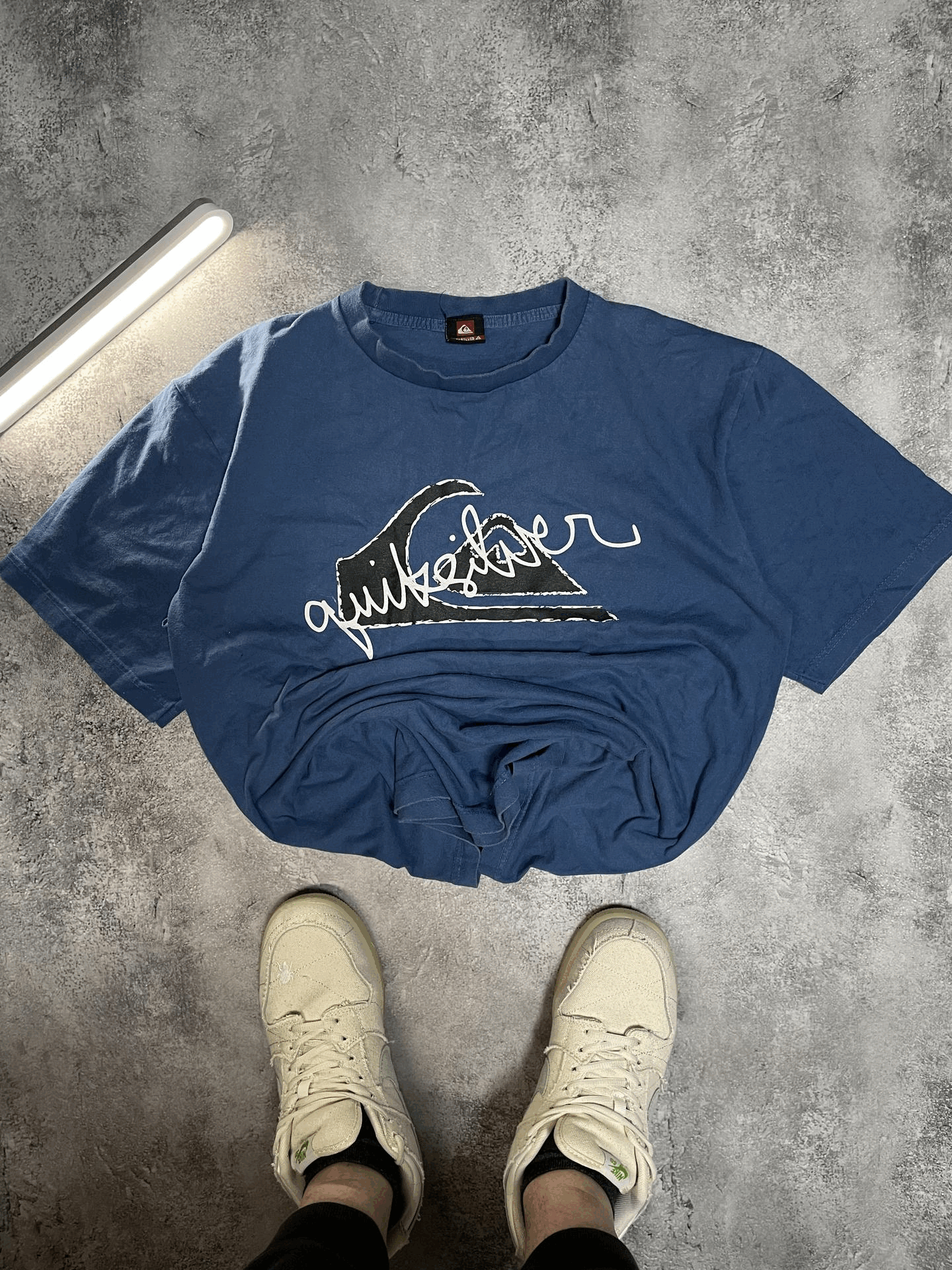 Quicksilver Vintage Y2K Quiksilver Double-Sided Big Logo Tee – Men’s XL Size US XL / EU 56 / 4 - 1 Thumbnail